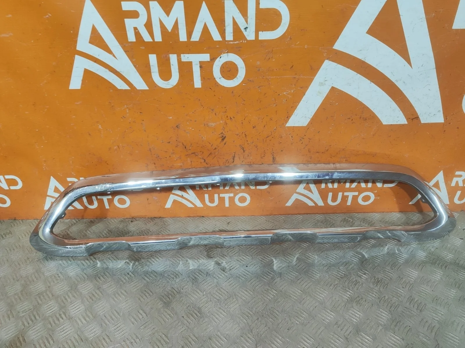 Накладка бампера Mercedes GLC-Class 2015-2019 X253