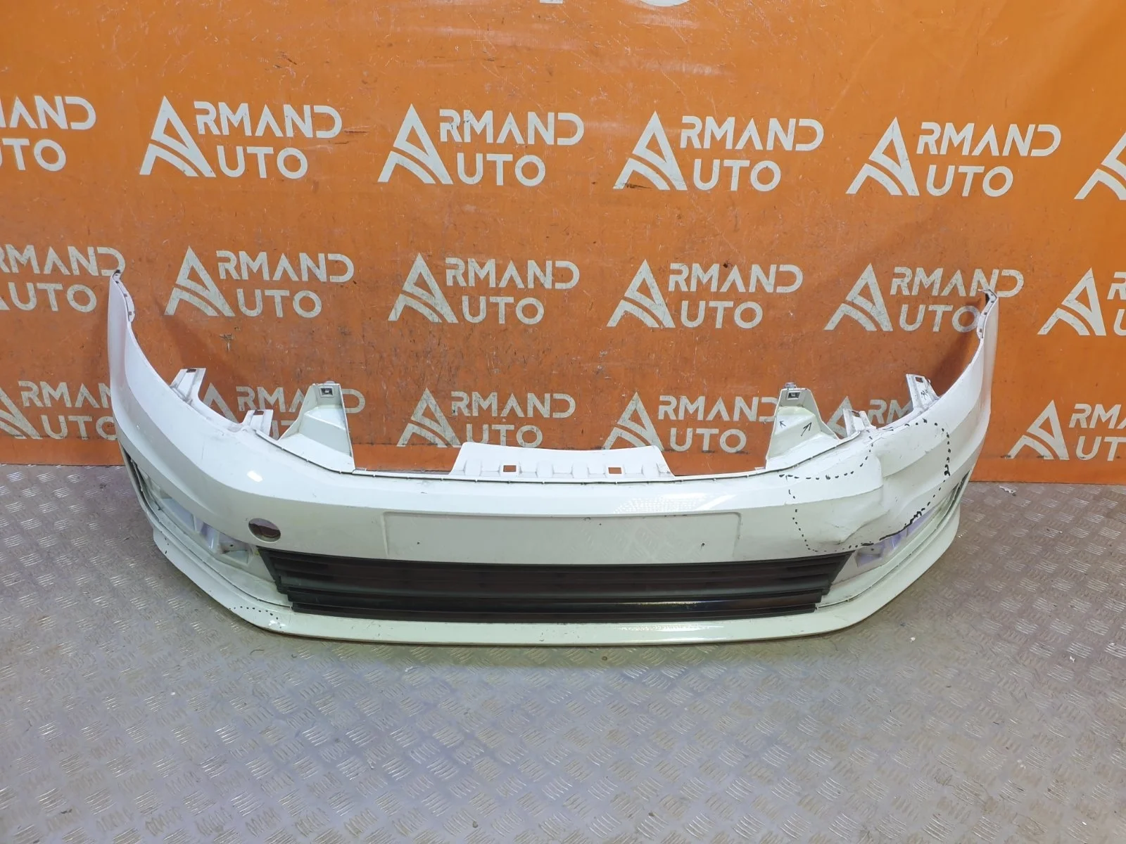 Бампер Volkswagen Polo 2014-2020 5