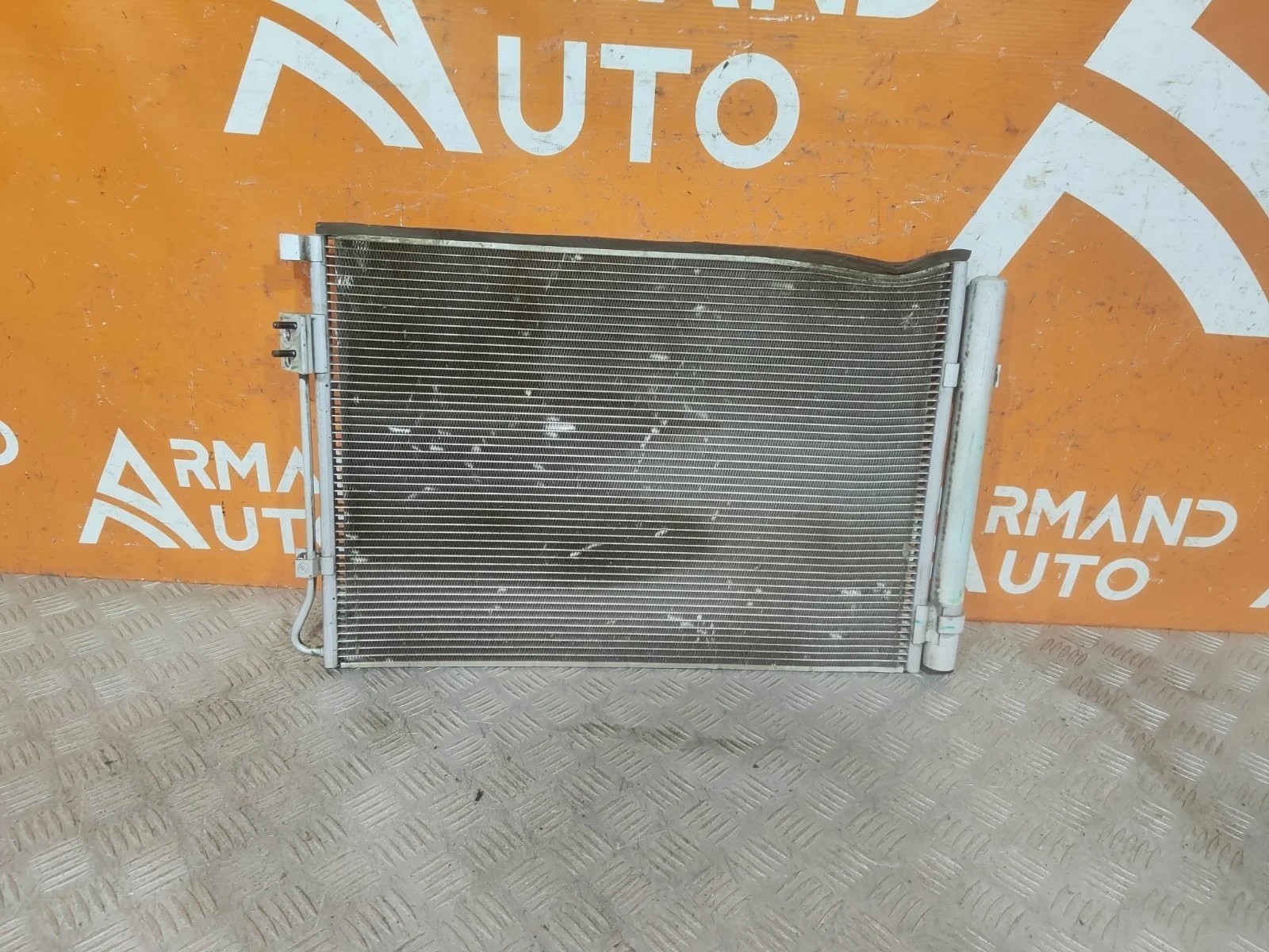 Радиатор кондиционера Hyundai Solaris 2017-нв