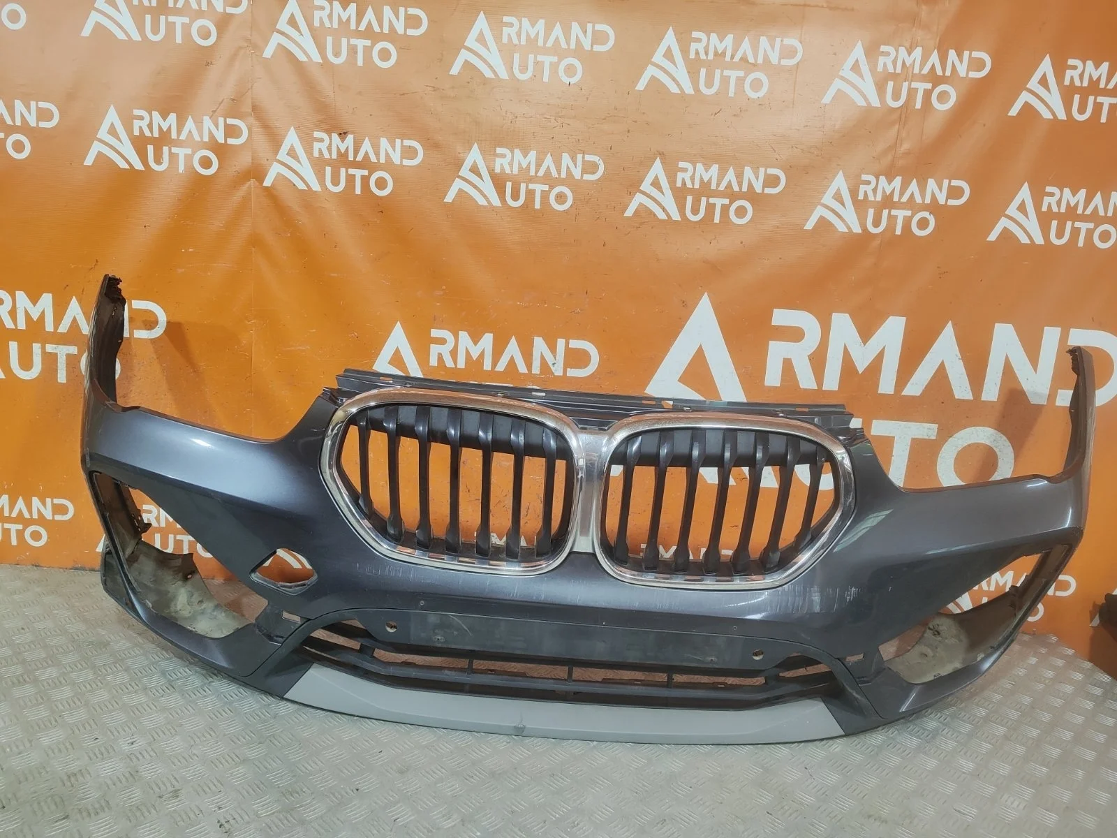 Бампер BMW X1 2019-2022 F48