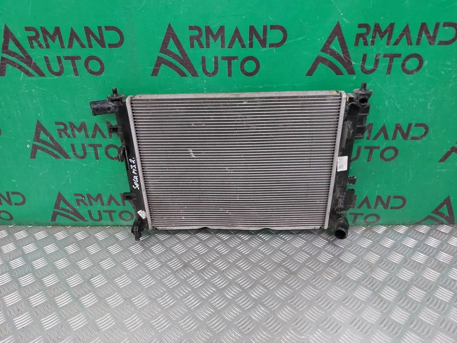 Радиатор двигателя (двс) Hyundai Solaris 2017-нв