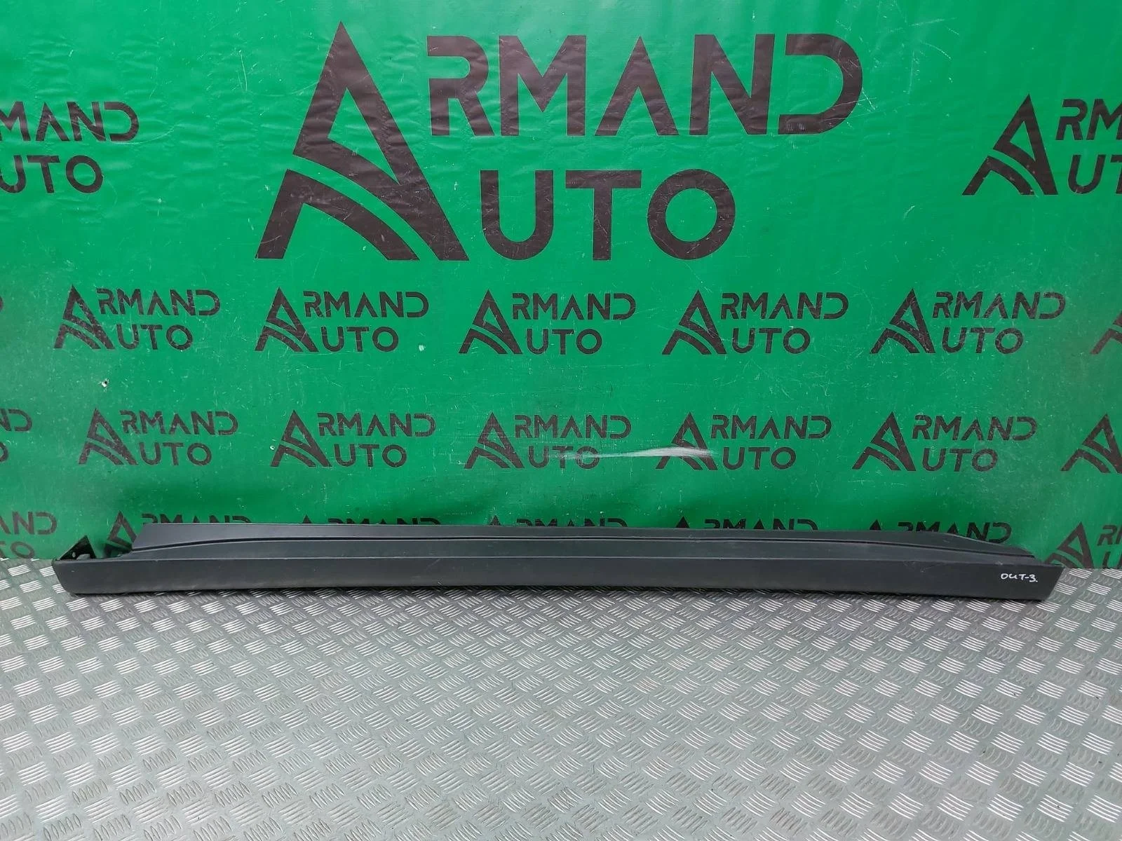 Накладка порога Mitsubishi Outlander 2012-нв 3