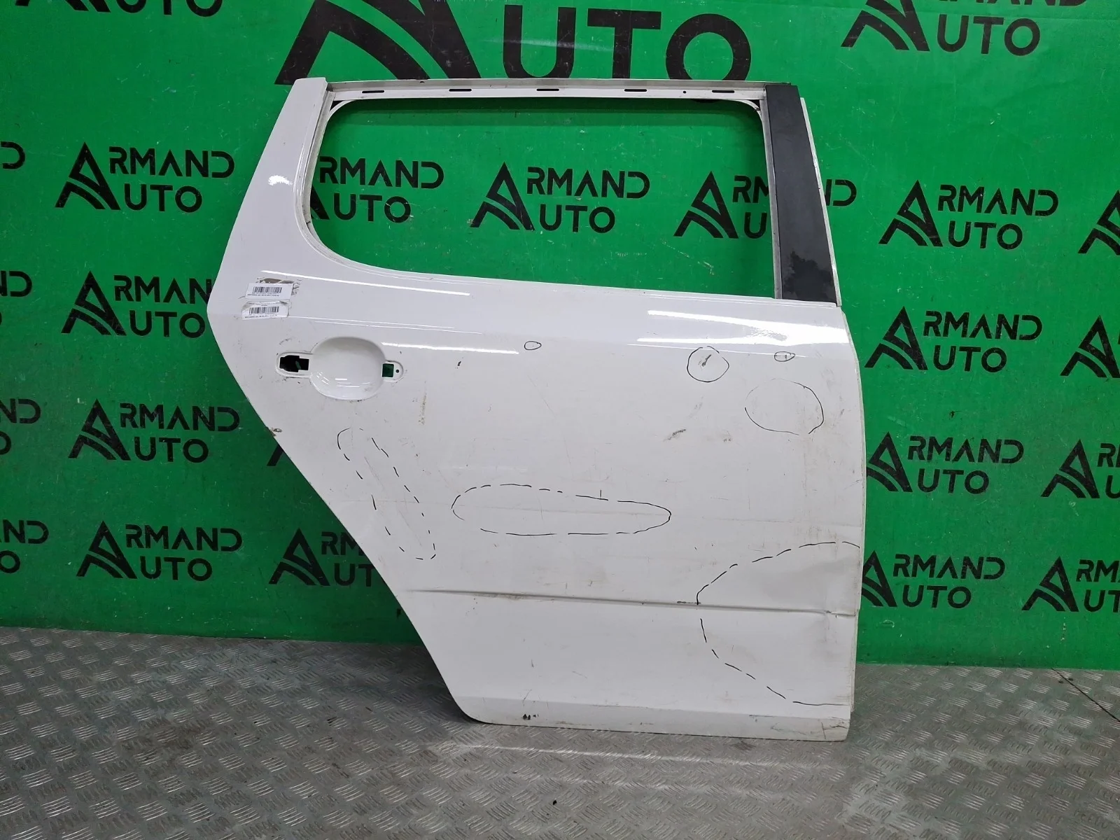 Дверь Skoda Fabia 2007-2014 5J