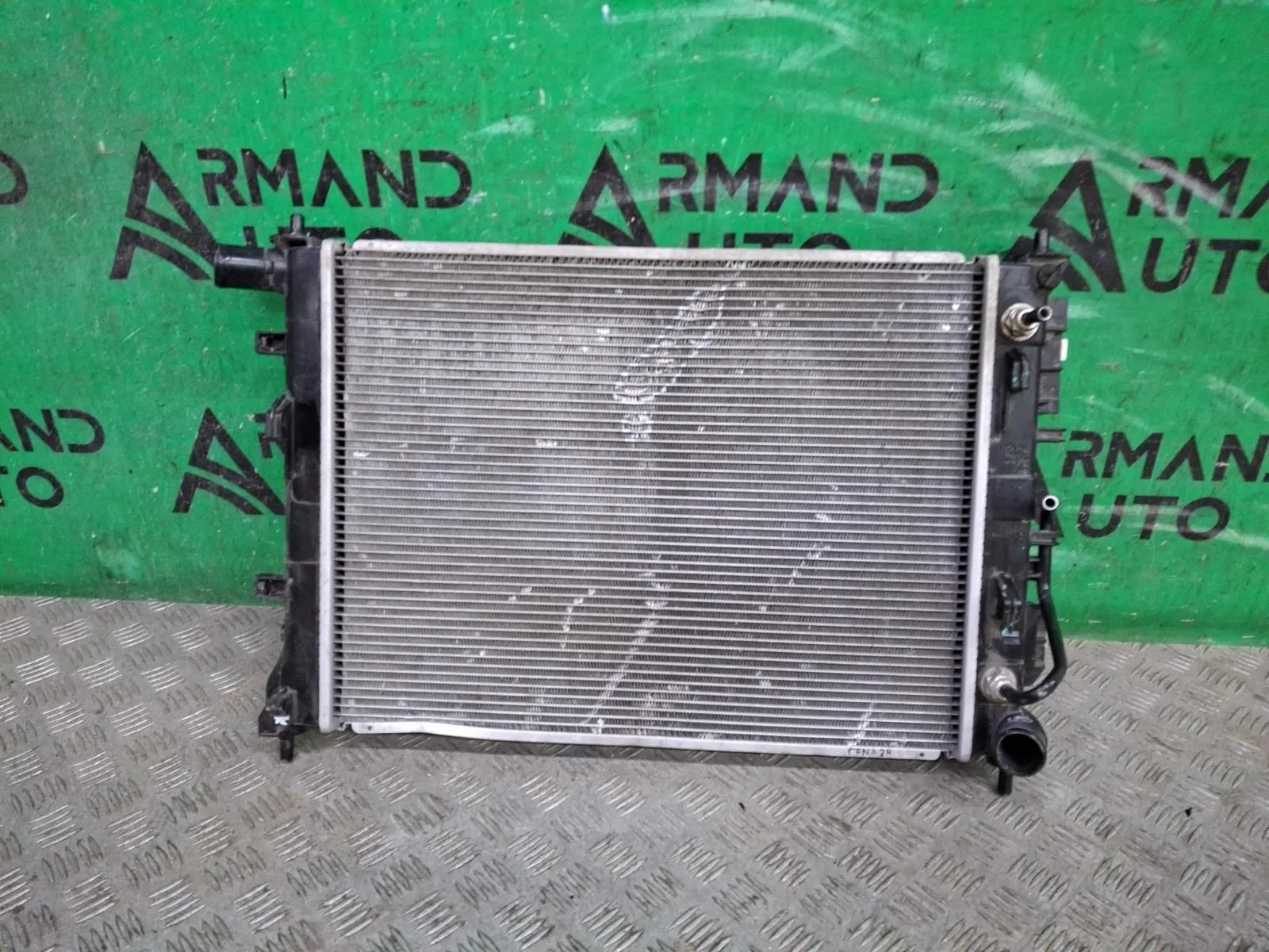 Радиатор двигателя (двс) Hyundai Solaris 2017-нв