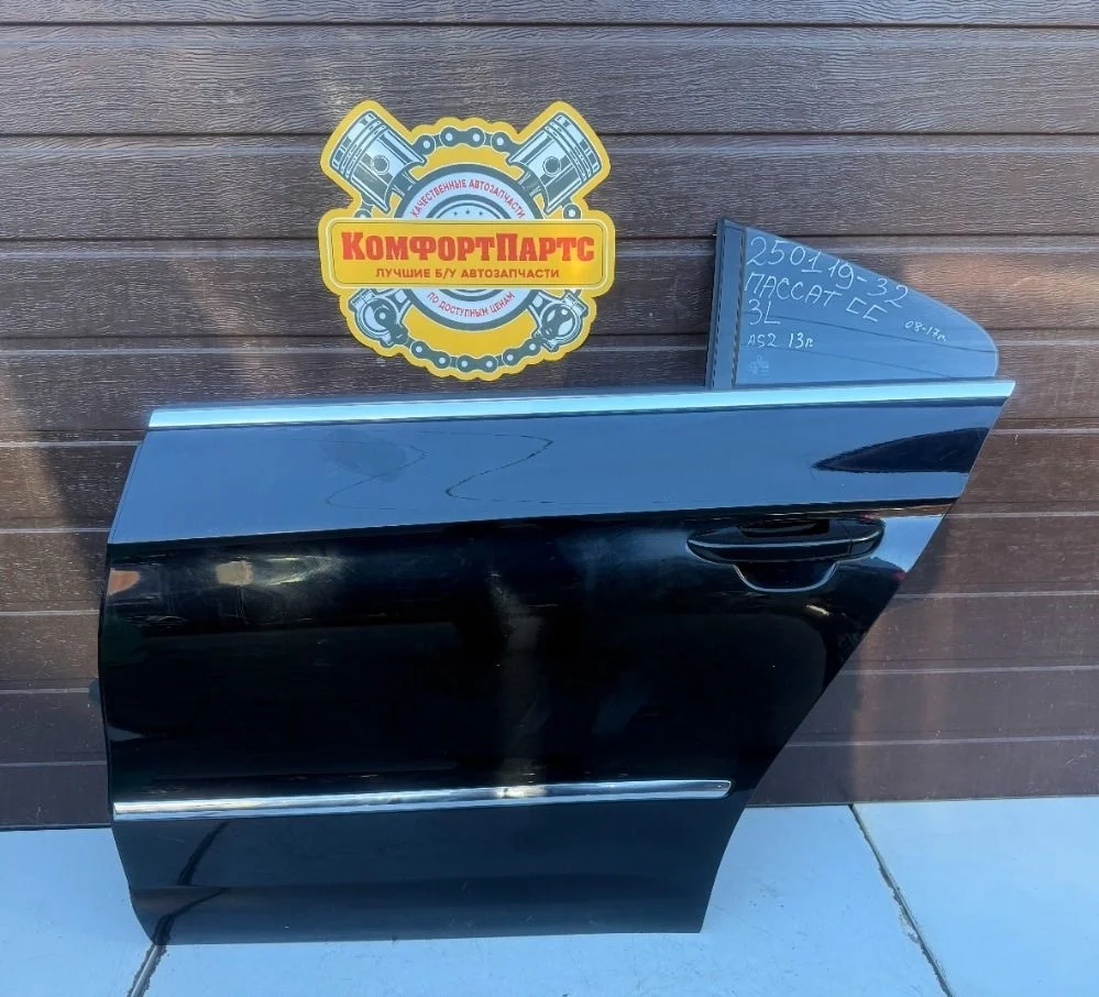 Стекло двери задней левой Volkswagen Passat CC B6 (2008—2012)