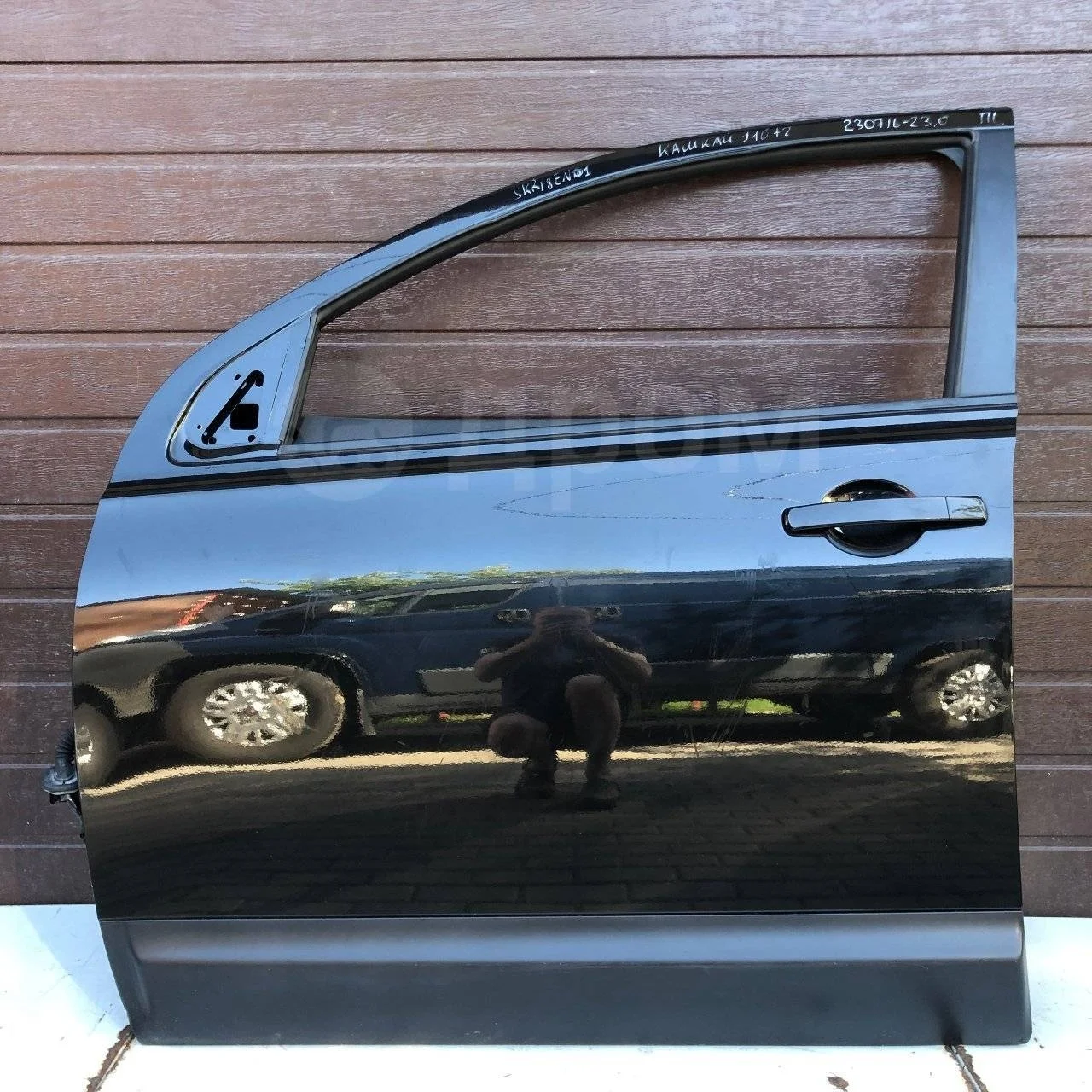 Стекло двери передней левой Nissan Qashqai+2 I рестайлинг (2010—2013)