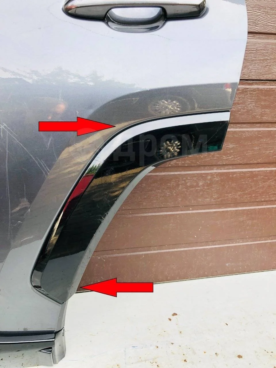 Молдинг (расширитель) двери вертикальный Toyota RAV4 V (2018—2025)