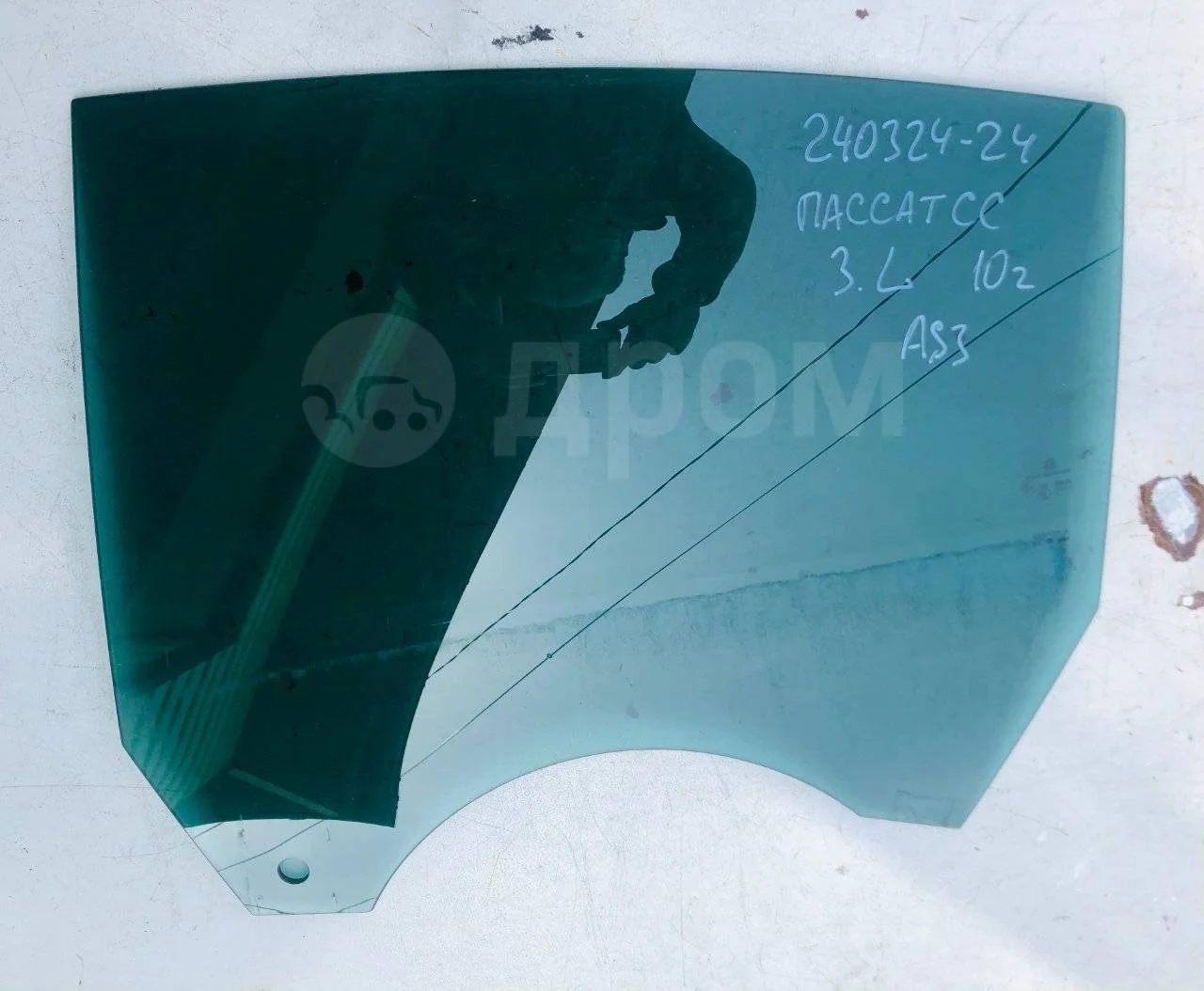 Стекло двери задней левой Volkswagen Passat CC B6 (2008—2012)