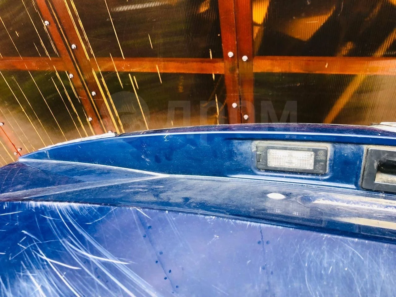 Плафон подсветки номера Skoda Octavia III (2013—2017)