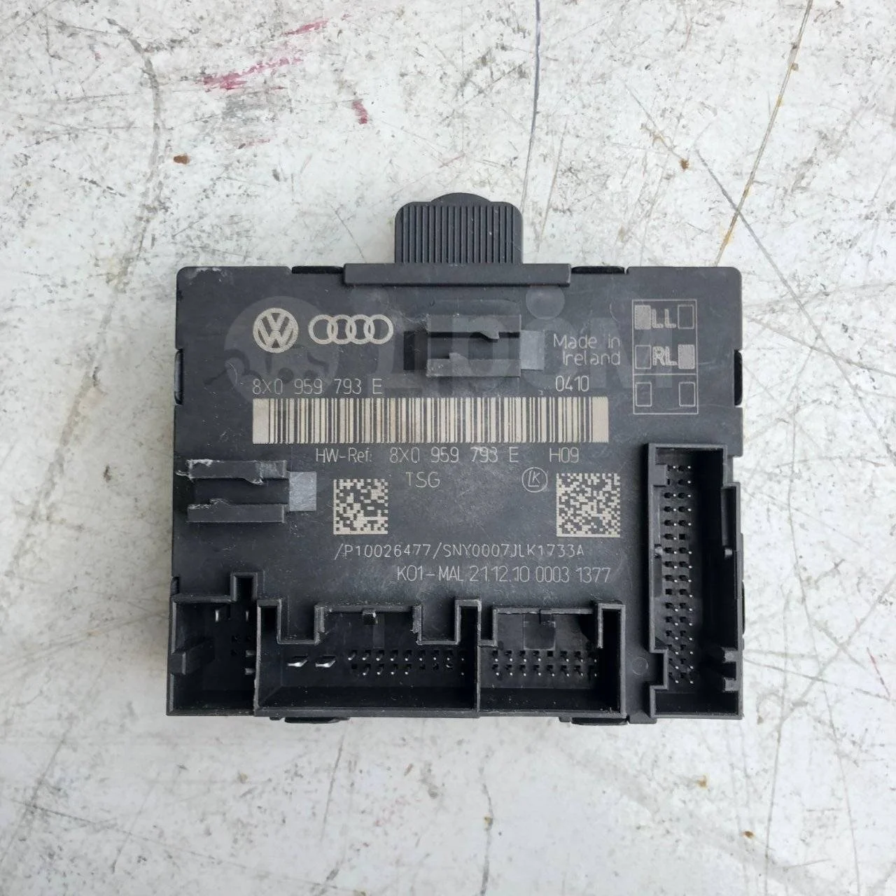 Блок комфорта двери Skoda Superb II (2008—2013)