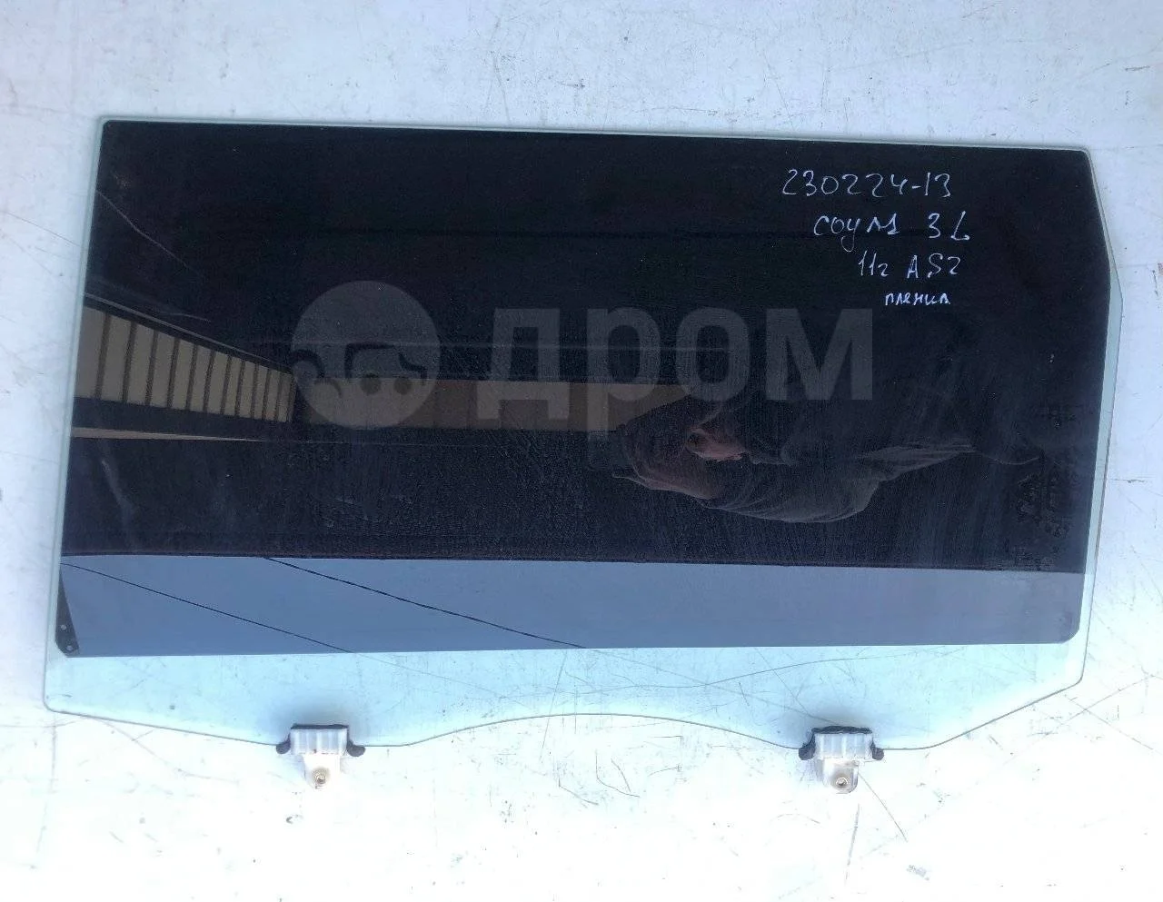 Стекло двери задней левой Kia Soul I рестайлинг (2011—2014)