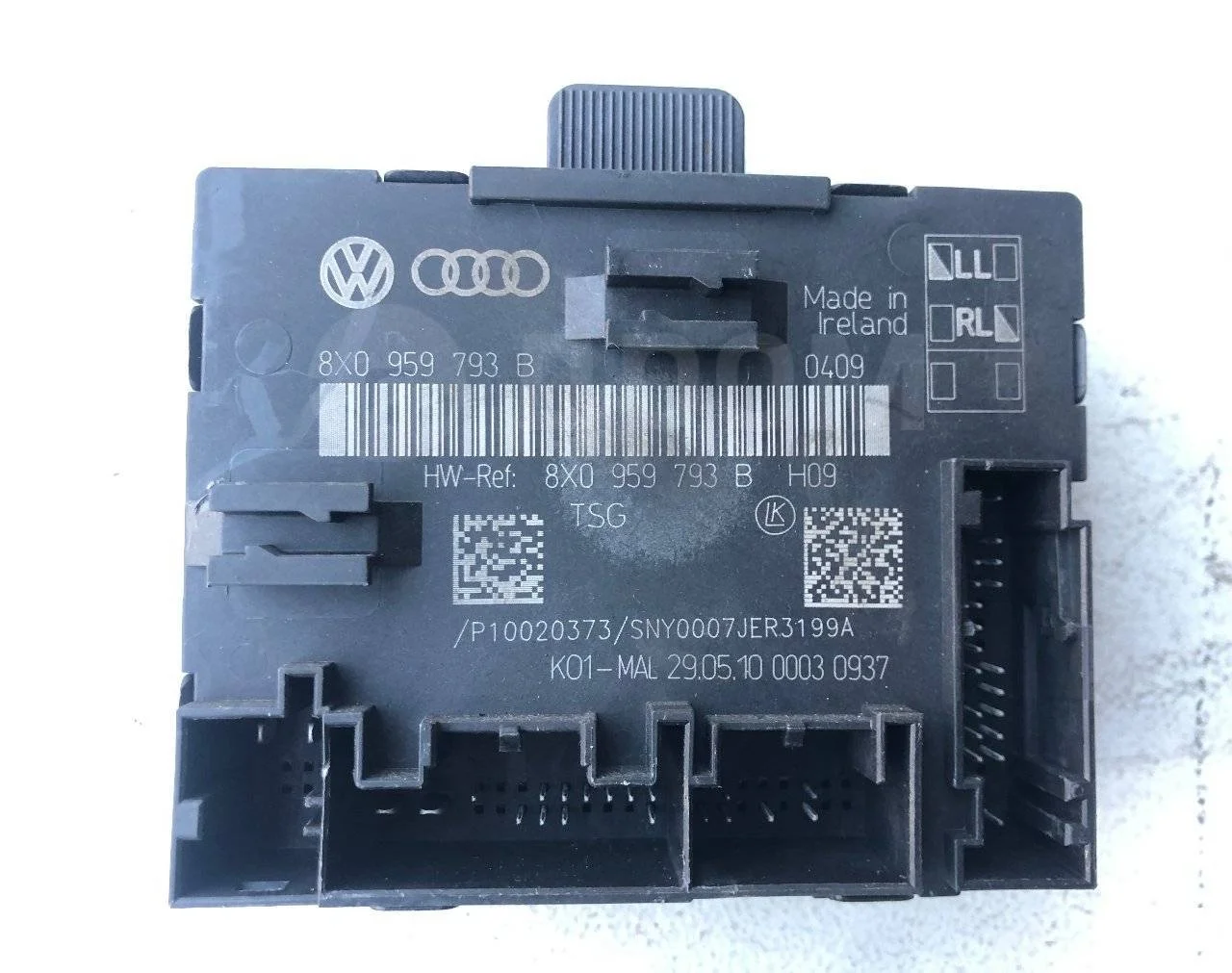 Блок комфорта двери Skoda Superb II (2008—2013)