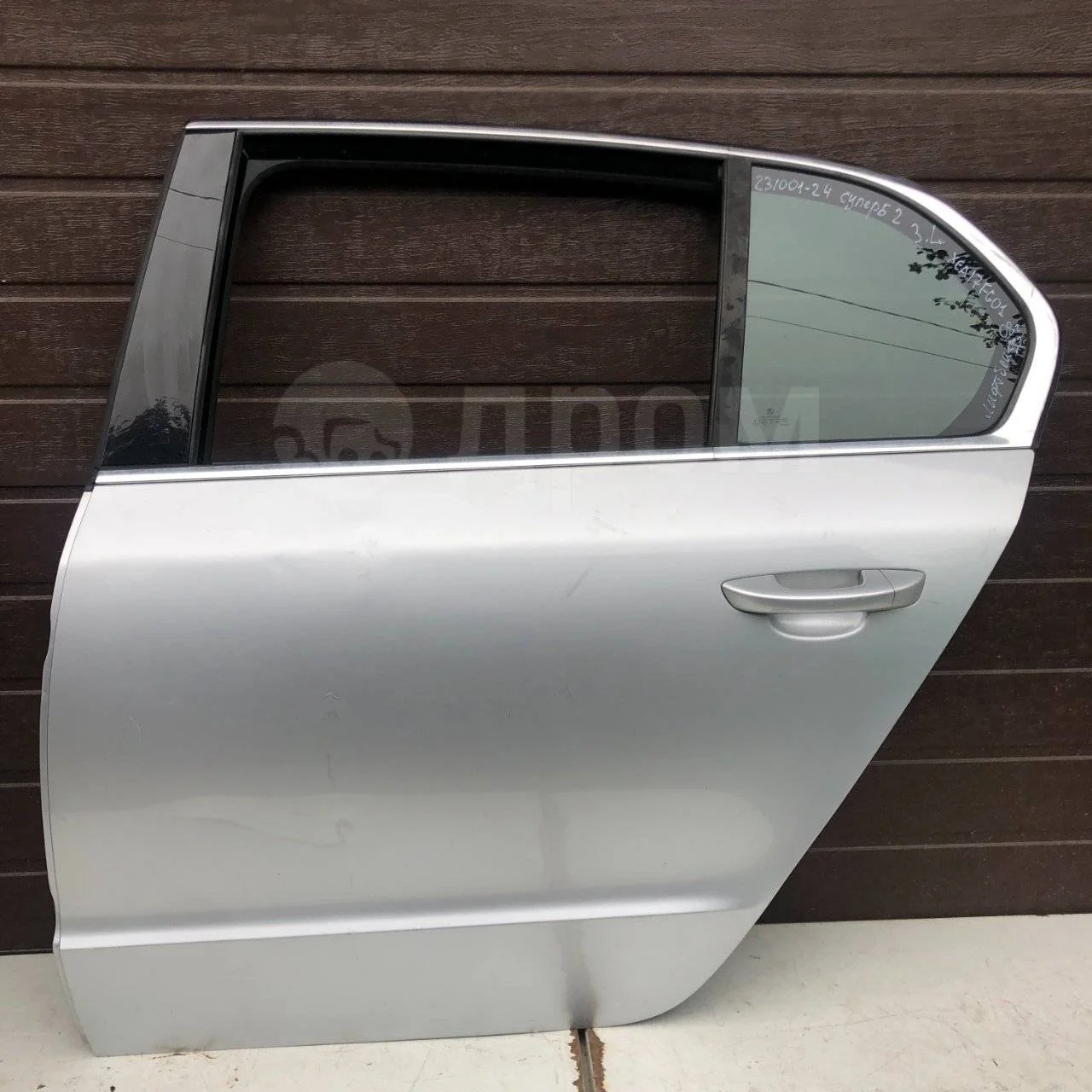 Стеклоподъемник двери электрический Skoda Superb II (2008—2013)