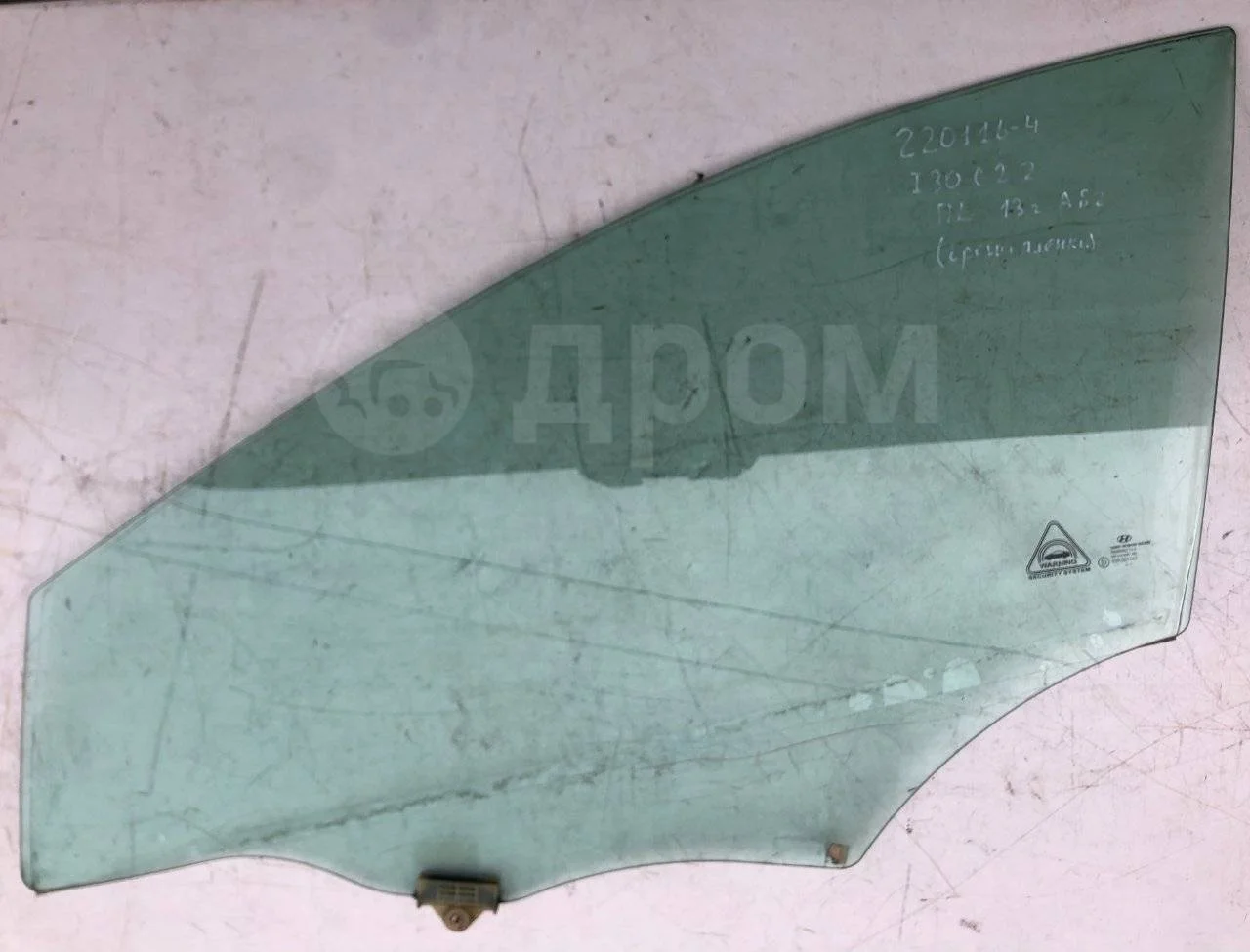 Стекло двери передней левой Hyundai i30 II (2011—2015)