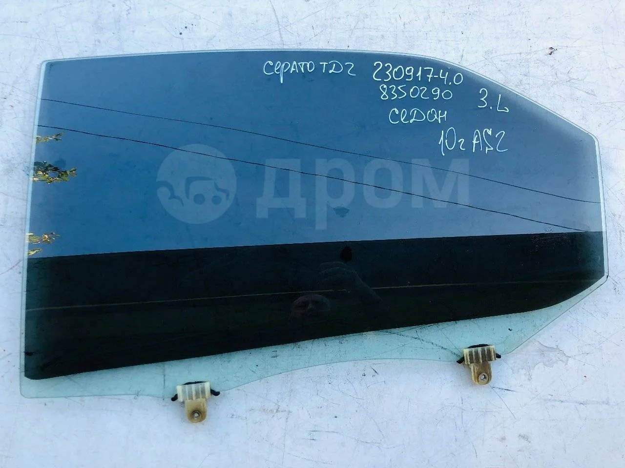 Стекло двери задней левой Kia Cerato II (2008—2013)