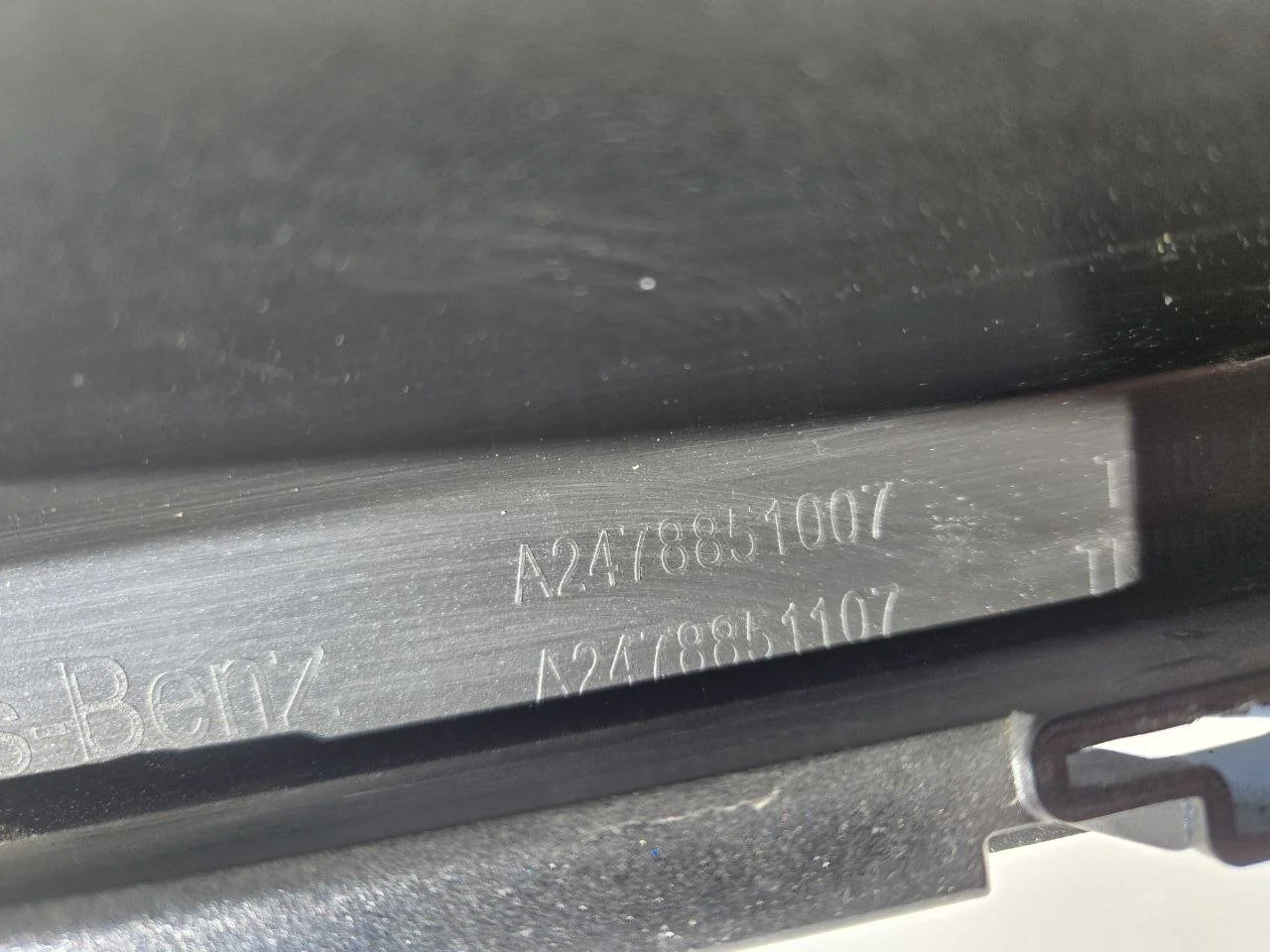 Бампер задний Mercedes-Benz GLB class X247 2019 - 2024