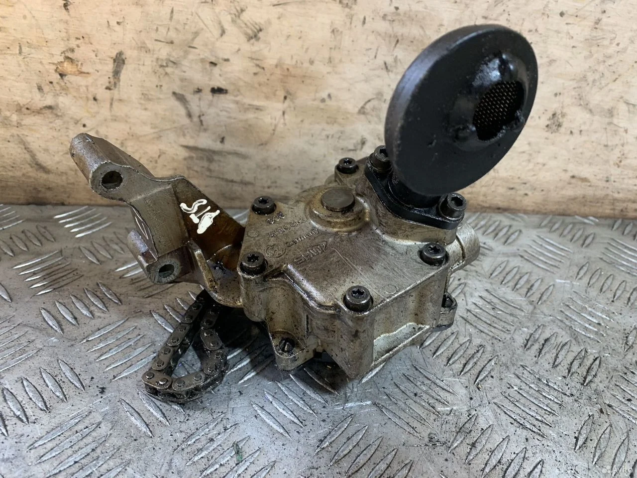 Масляный насос 1.6 cfna vw polo jetta