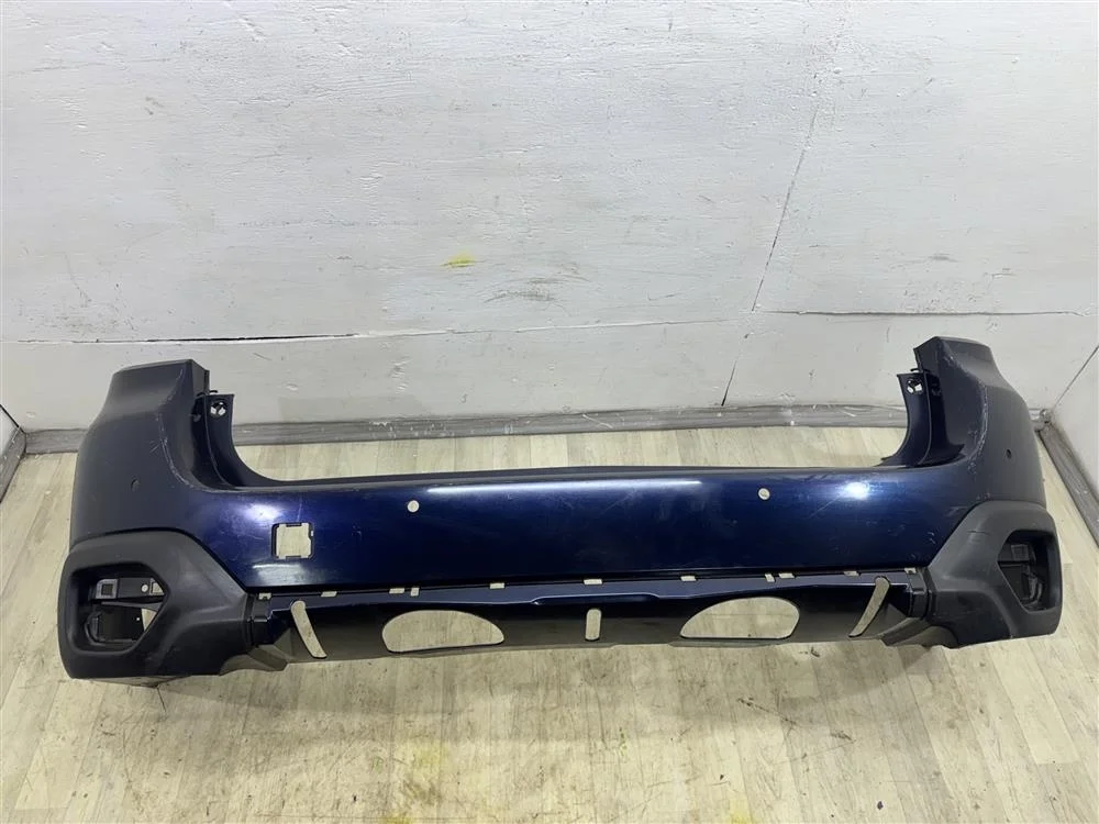 Бампер REAR OBK под парктроники синий H3Q