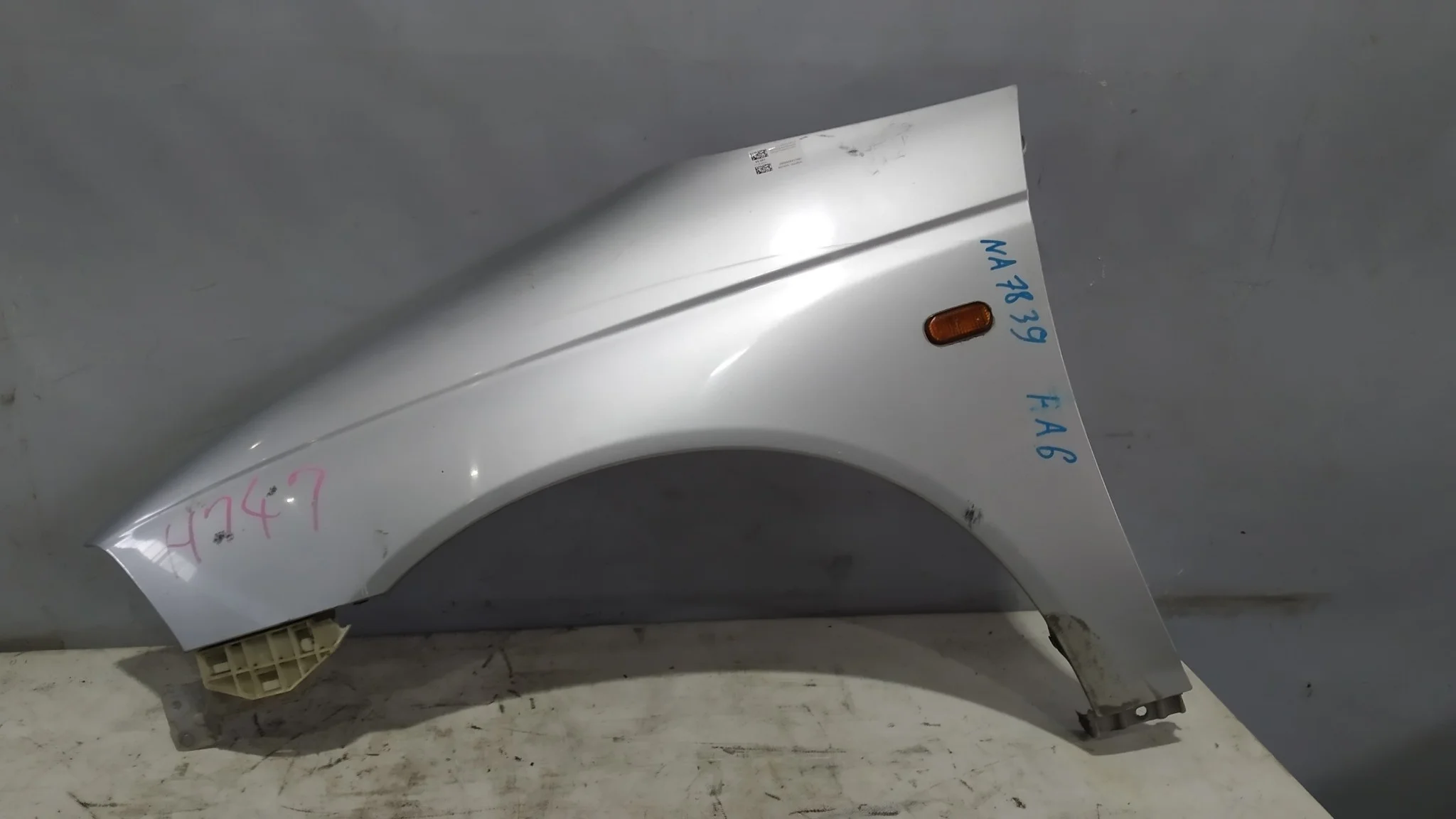 КРЫЛО HONDA ODYSSEY RA6 RA7 RA8 RA9 60261S3N000ZZ ПЕРЕДНЕЕ ЛЕВОЕ серебро, NH552M NA7839