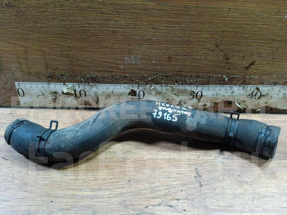 Патрубок радиатора Дэу Нексия 1  N150 рестайлинг