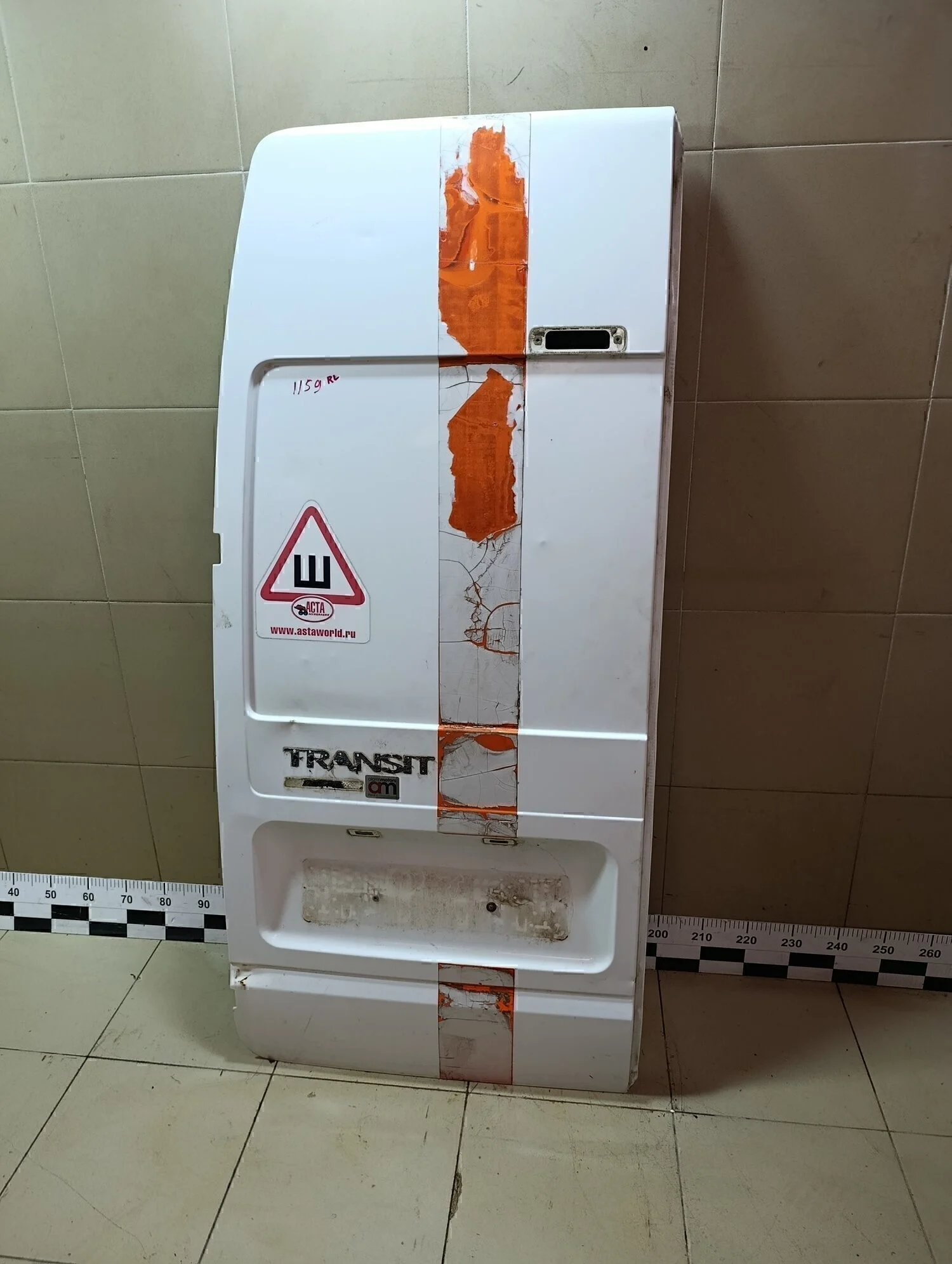 Дверь багажника левая Transit 2006-2013