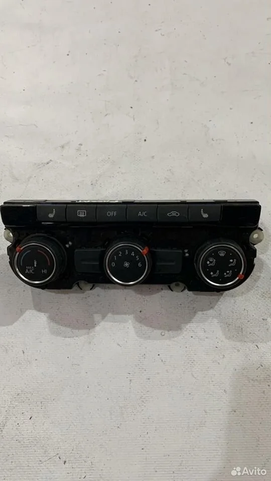 Блок климат контроля volkswagen passat b7