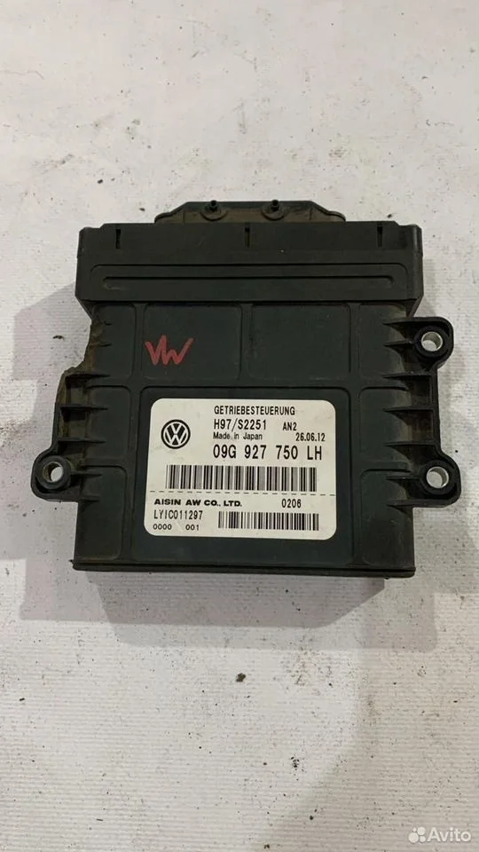 Блок управления акпп volkswagen passat b7