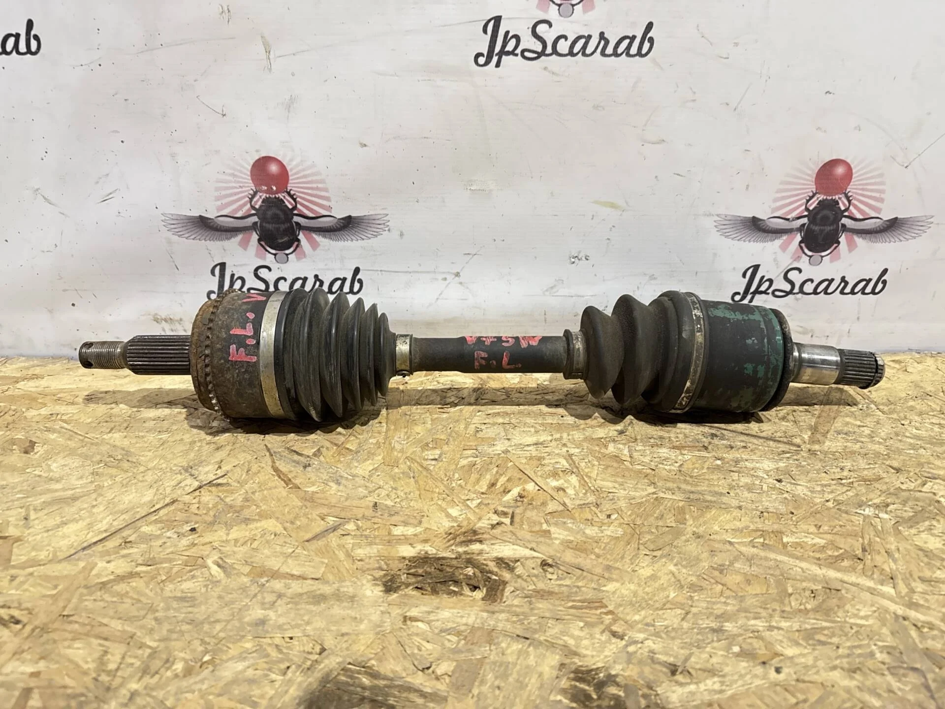 Привод передний левый Mitsubishi Pajero V75W 6G74