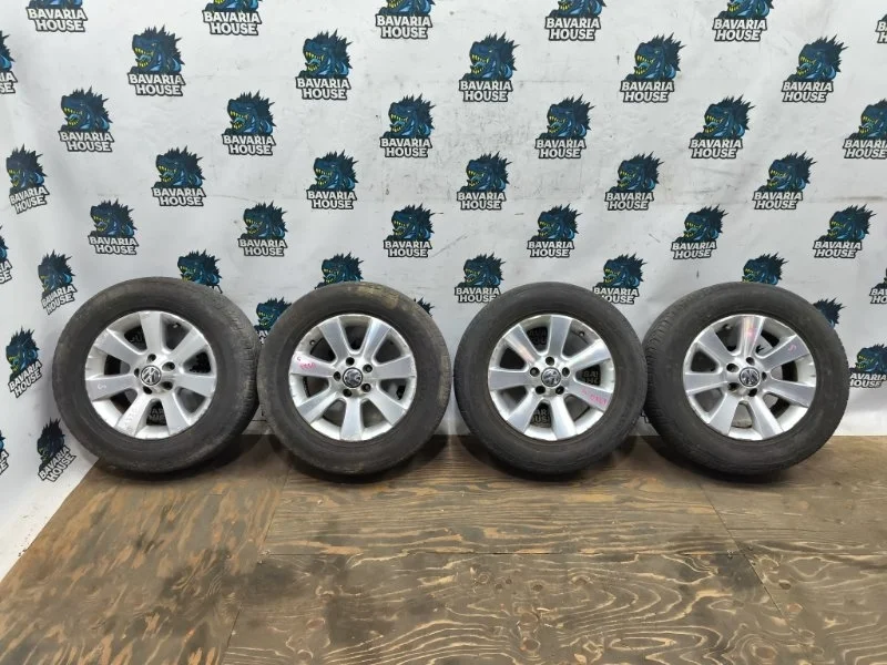 Диски с резиной volkswagen Tiguan 2008 5N0601025A 5N1 CAWA