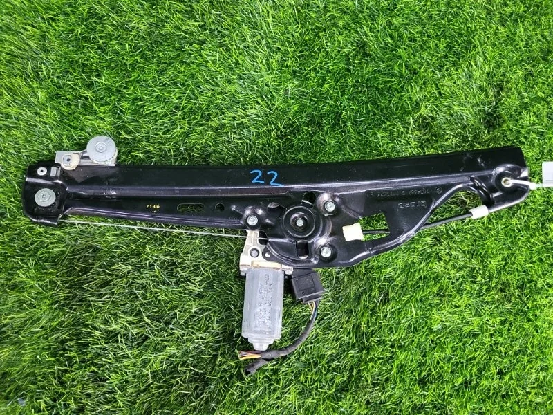 Стеклоподъемный механизм BMW 5-Series 2006 6922319 E60 N52B30A, задний левый