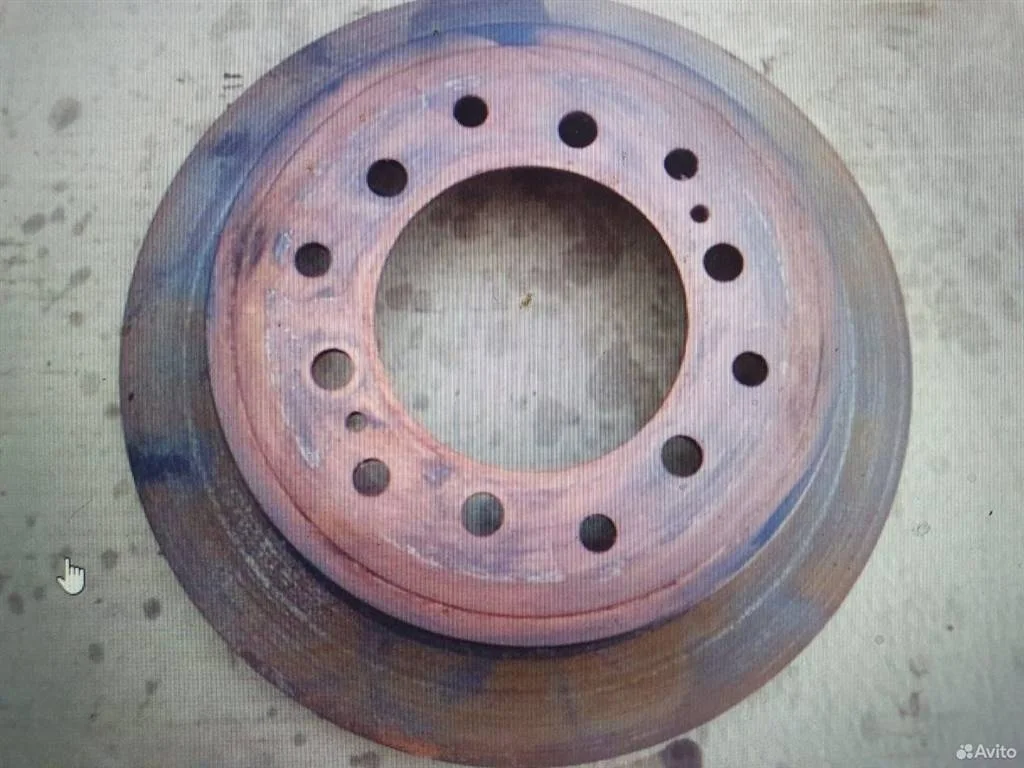 Диск тормозной задний Toyota Land Cruiser Prado 150 (2009—2013) 3.0