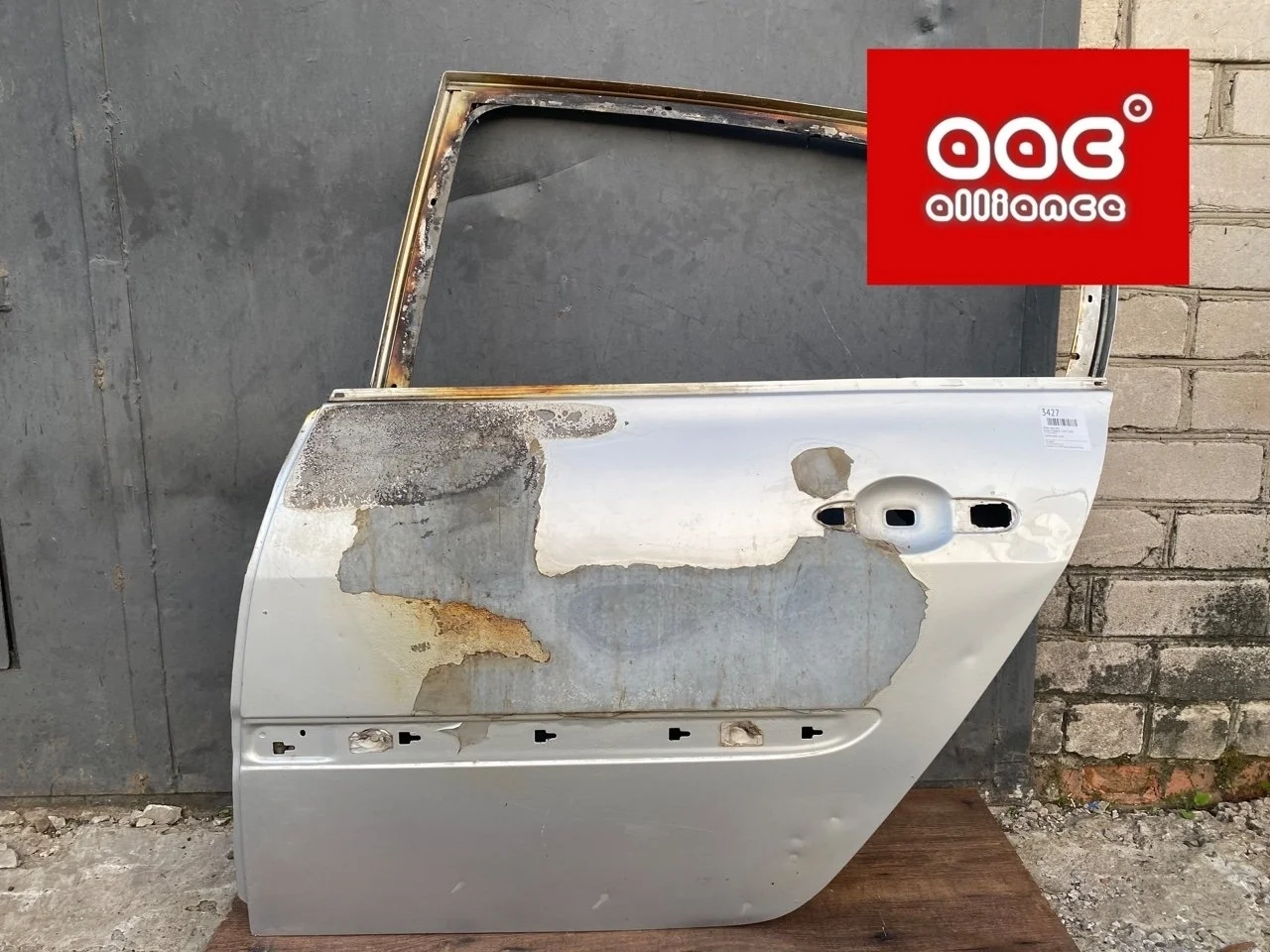 Дверь Renault Megane 2 2006 7751475033 LM2Y, задняя левая
