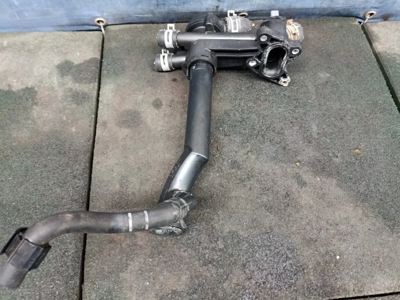 Корпус термостата Seat Ibiza 2005 03C121111B 1.2 BXV