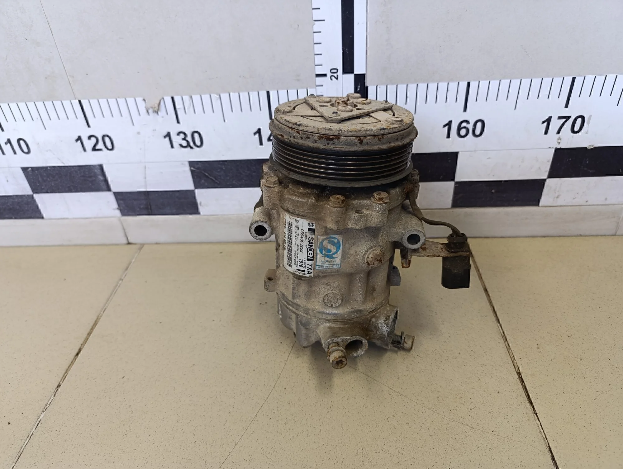 Компрессор системы кондиционирования Polo (Sed RUS) 2011>