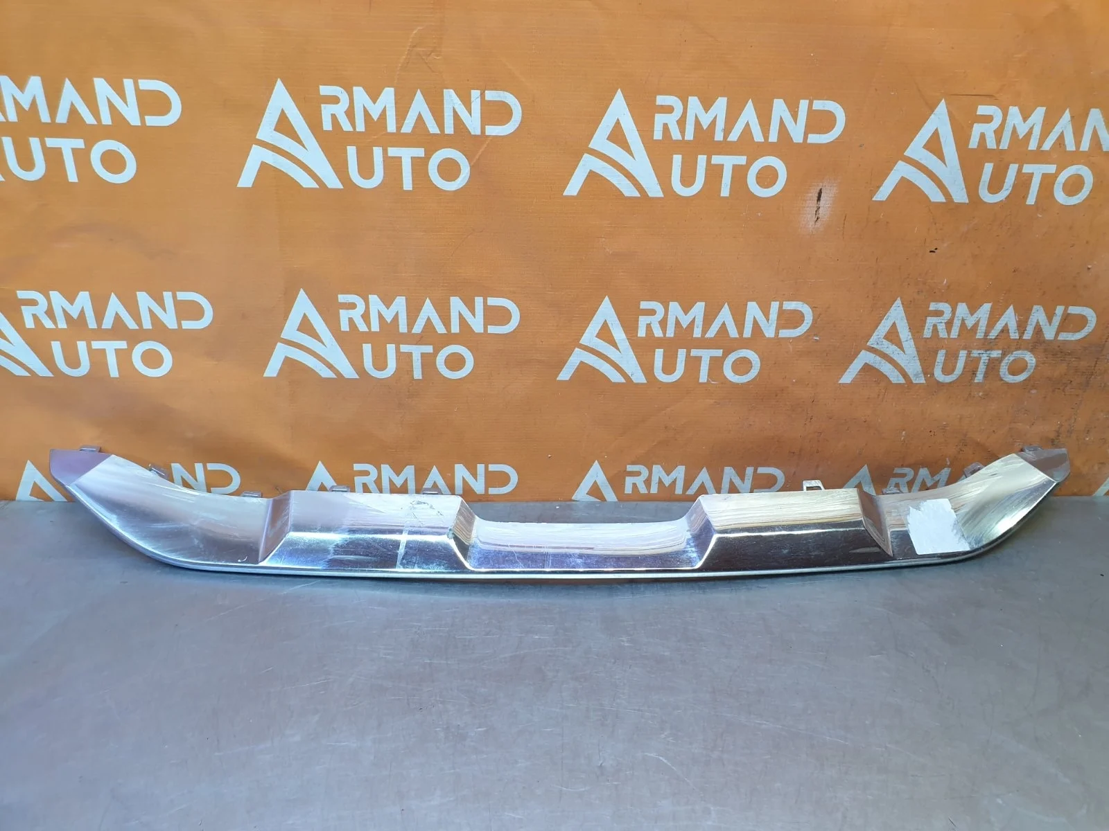 Накладка юбки бампера нижняя Mercedes ML GLE-Class 2015-2018 W166