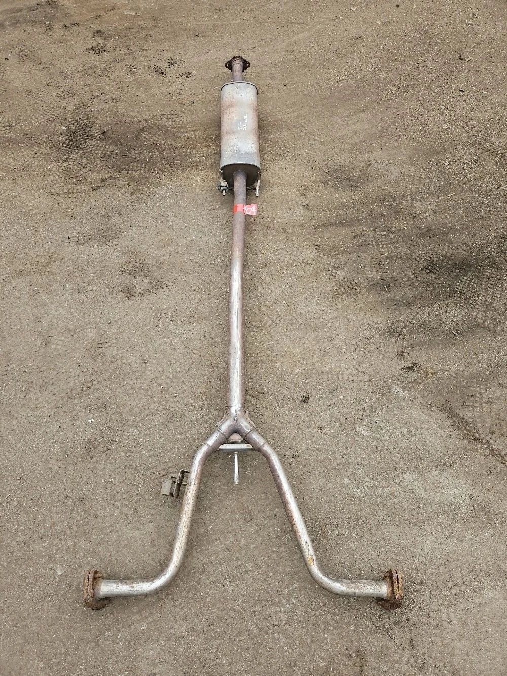 Глушитель (резонатор) на Teana J32 2.5 CVT