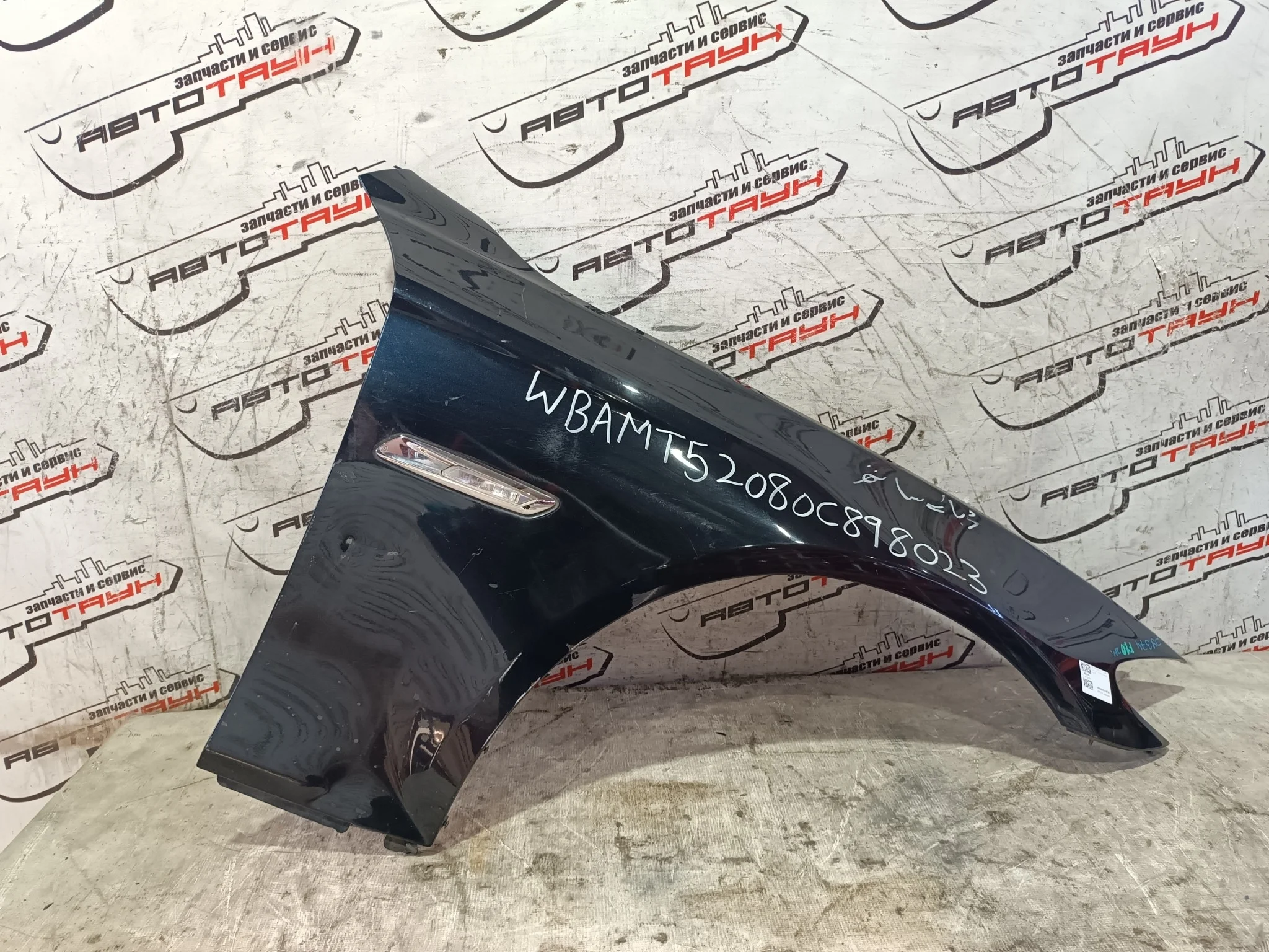 КРЫЛО BMW 5-SERIES F10 F11 41357248660 ПЕРЕДНЕЕ ПРАВОЕ черный DY374