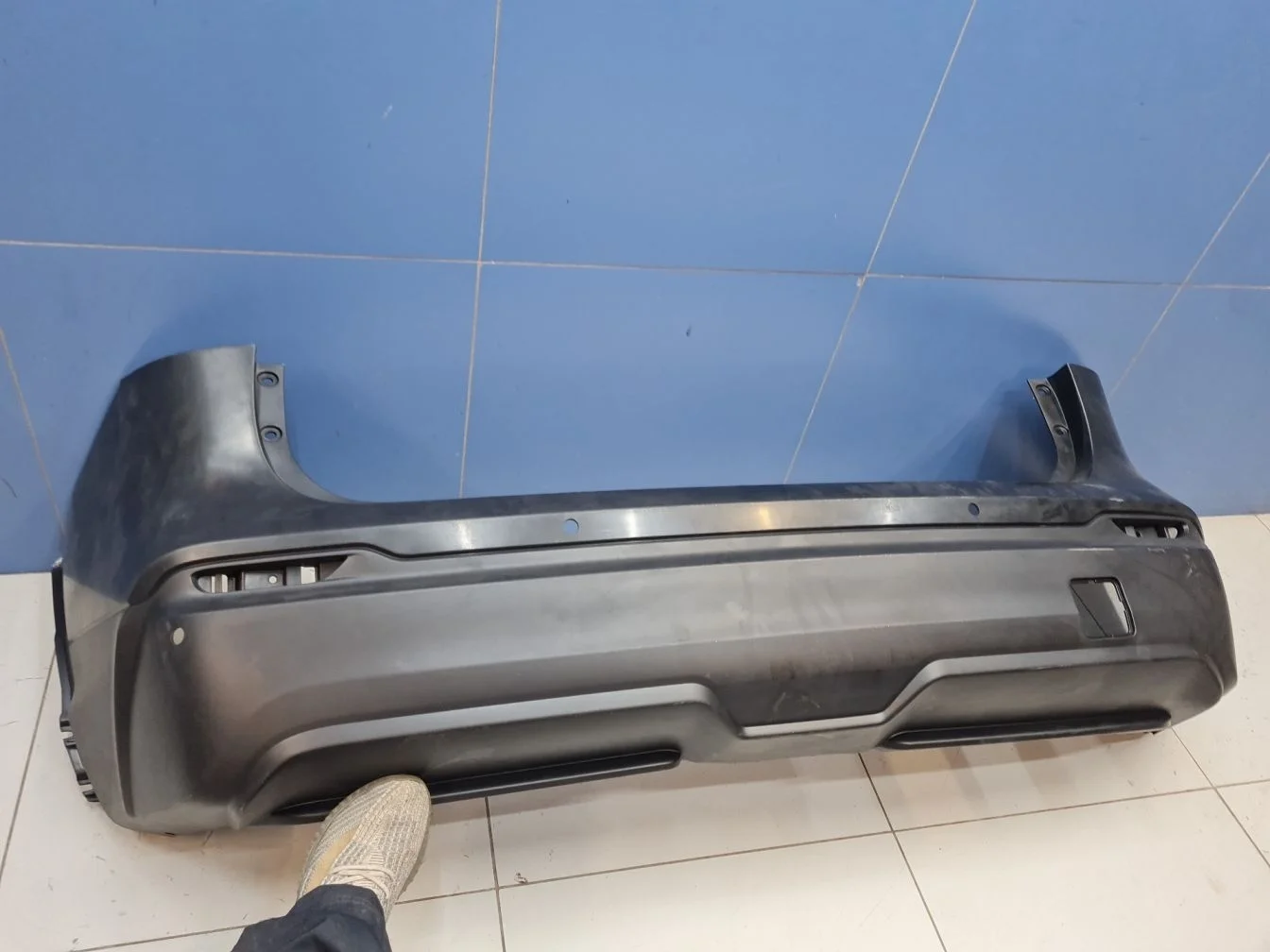 Бампер задний для Nissan Qashqai J11E 2014-