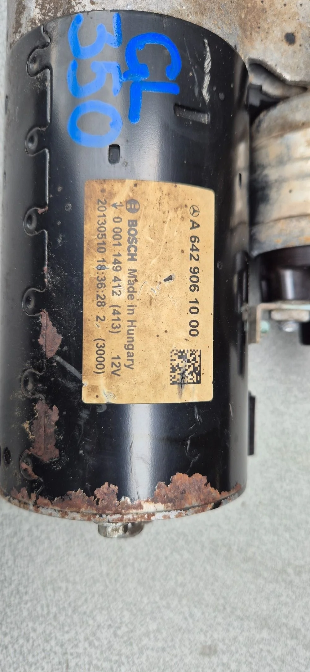 Стартер для Mercedes Benz GL-Class X166 (GL/GLS)