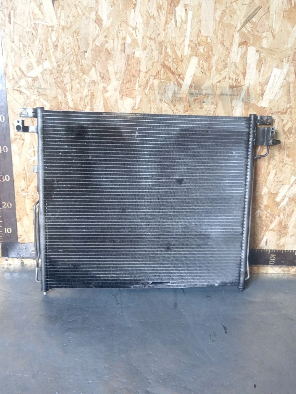 Радиатор кондиционера Nissan Pathfinder III рестайлинг (2010—2014) 2012 KL0 - SILVER METALLIC