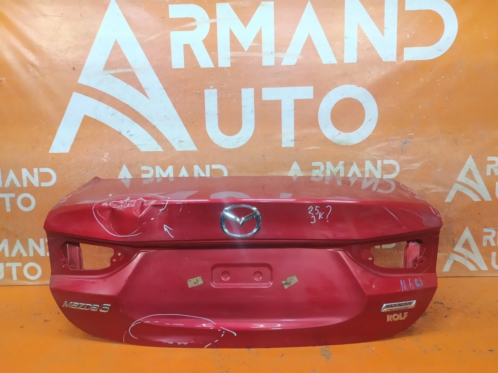 Крышка багажника Mazda 6 2012-2018 3 GJ
