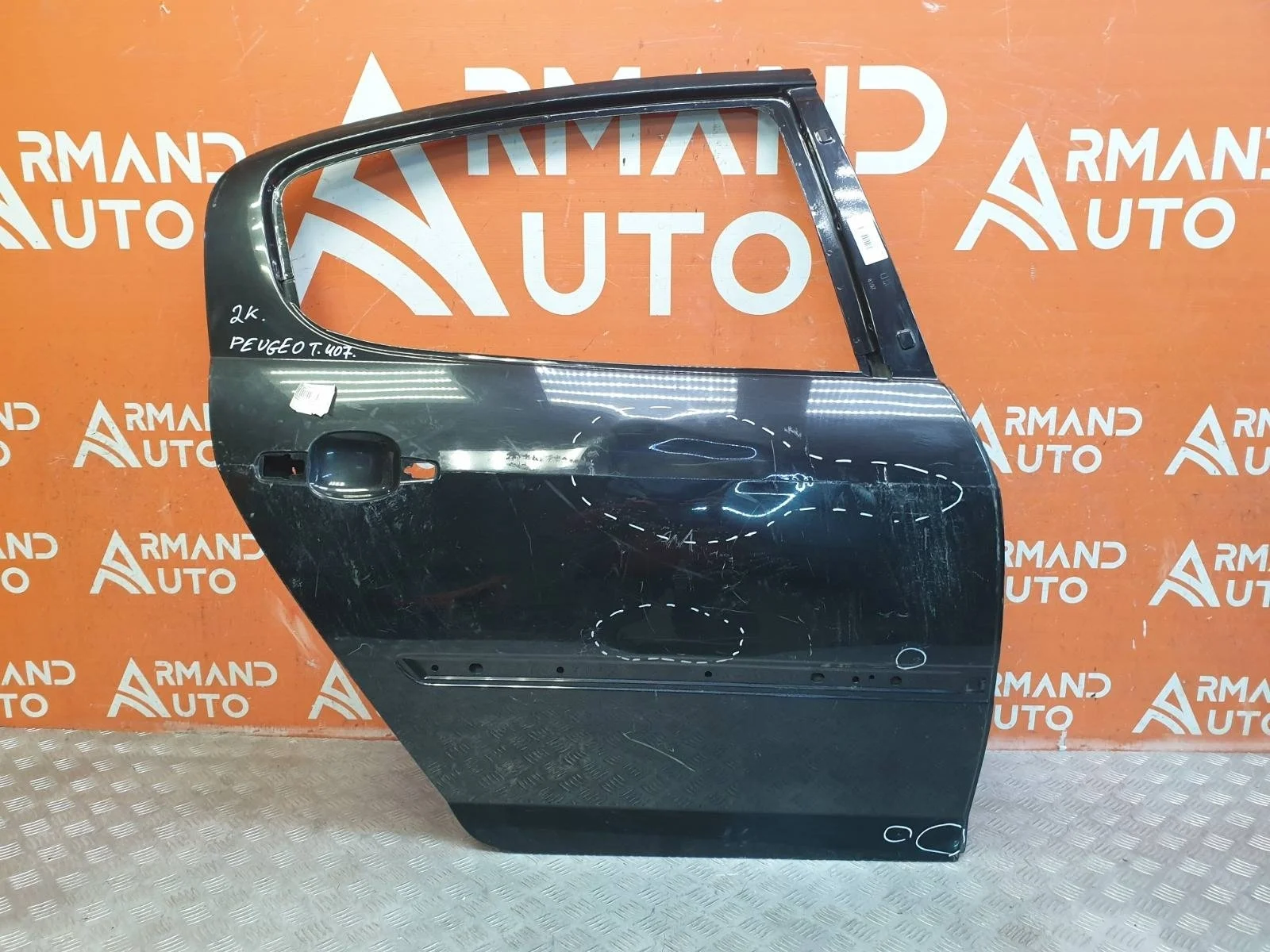 Дверь Peugeot 407 2004-2010