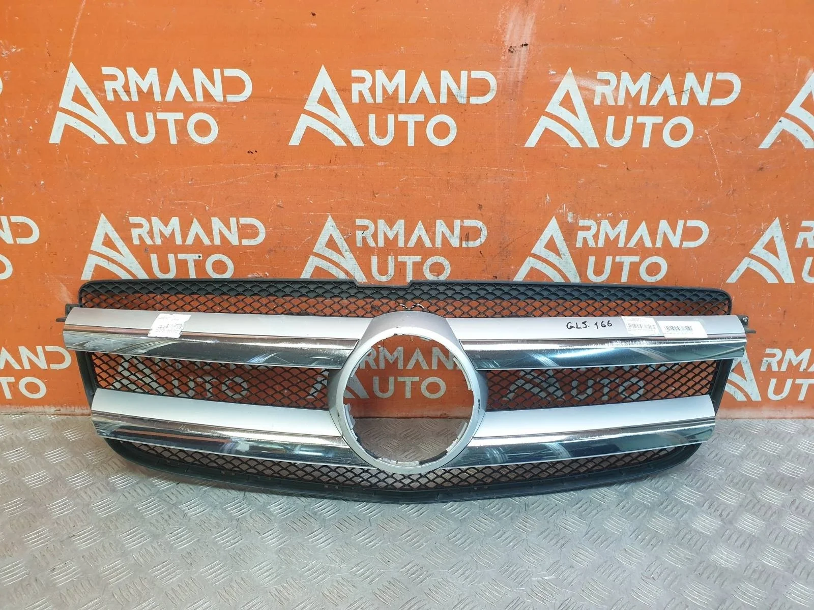 Решетка радиатора Mercedes GL GLS-Class 2012-2016 X166