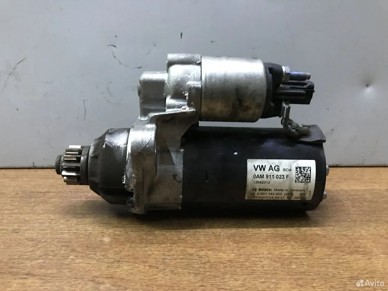 Стартер 0am911023f audi volkswagen skoda seat