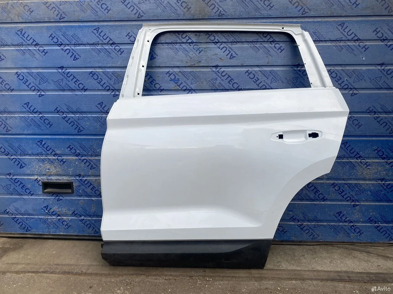 Дверь задняя левая skoda kodiaq