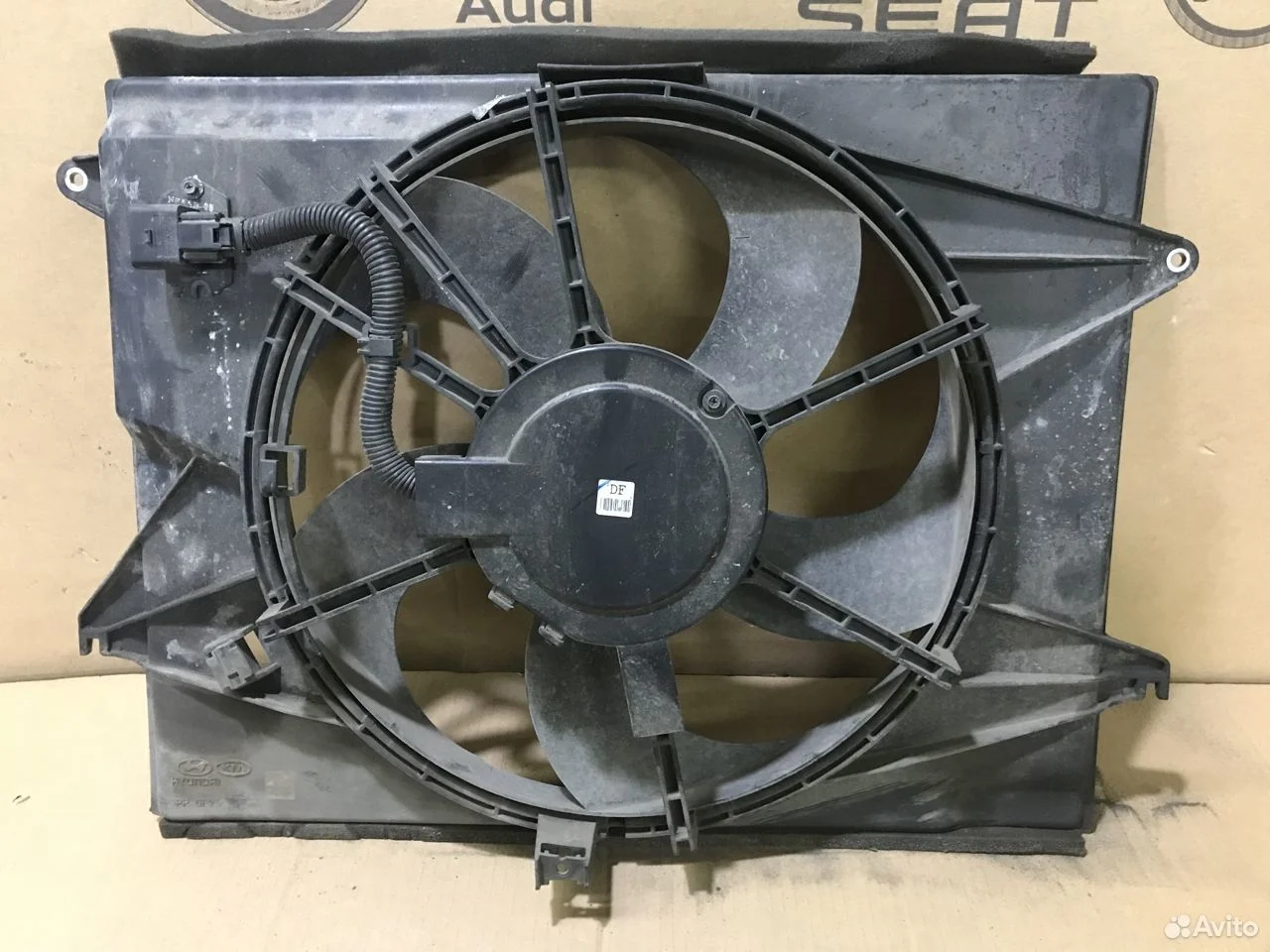 Вентилятор в сборе kia optima iv 2015 - 2020 г.в