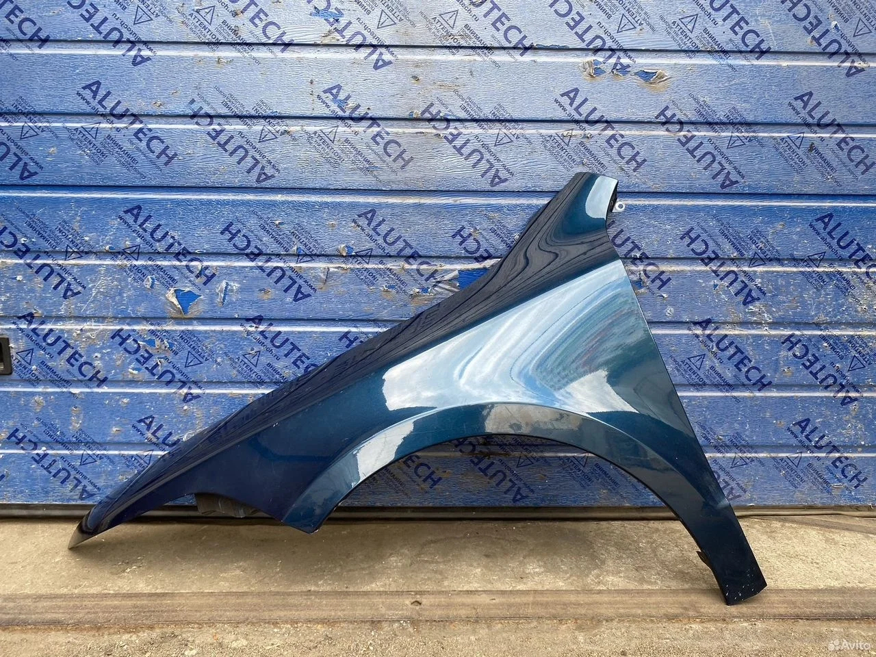 Крыло переднее левое skoda superb 2