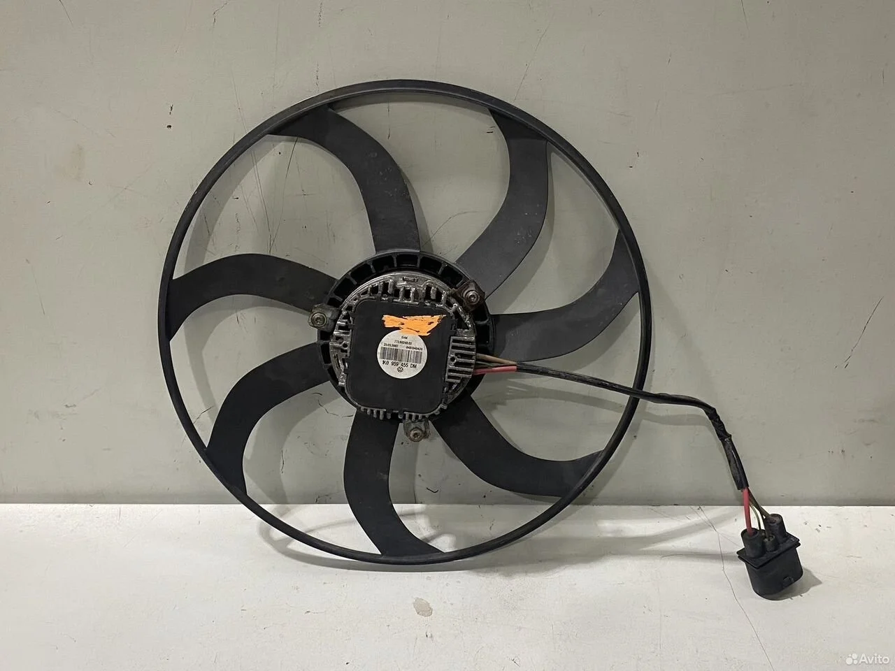 Вентилятор охлаждения двигателя volkswagen golf 6