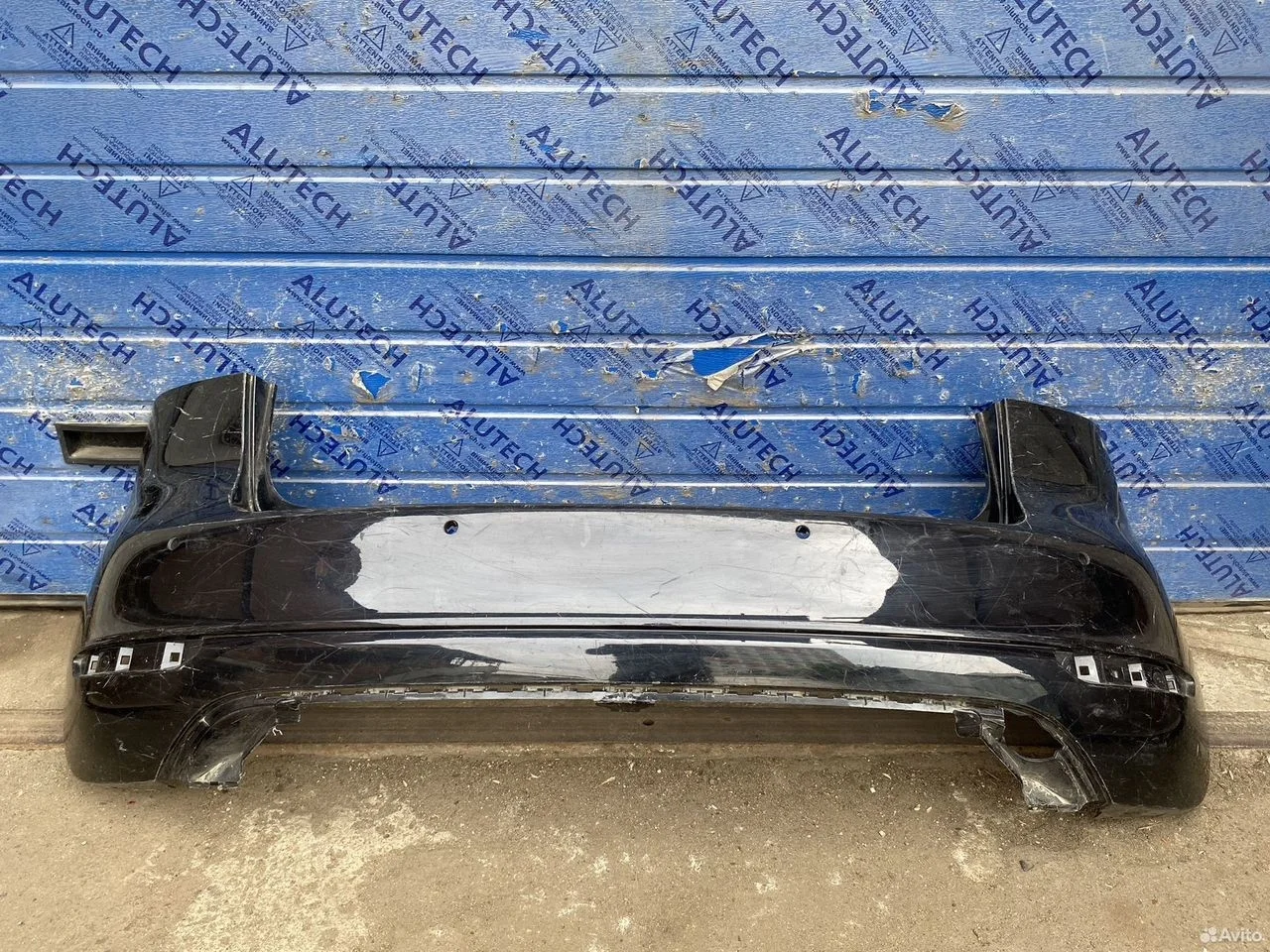 Бампер задний volkswagen golf 6 plus