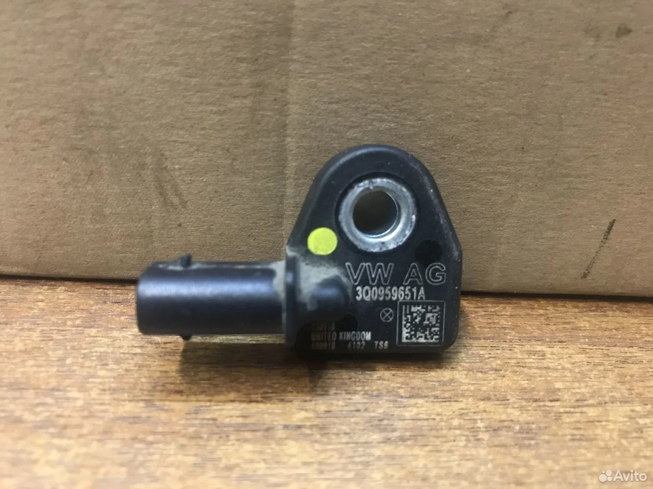 Датчик удара skoda octavia a7 3q0959651a